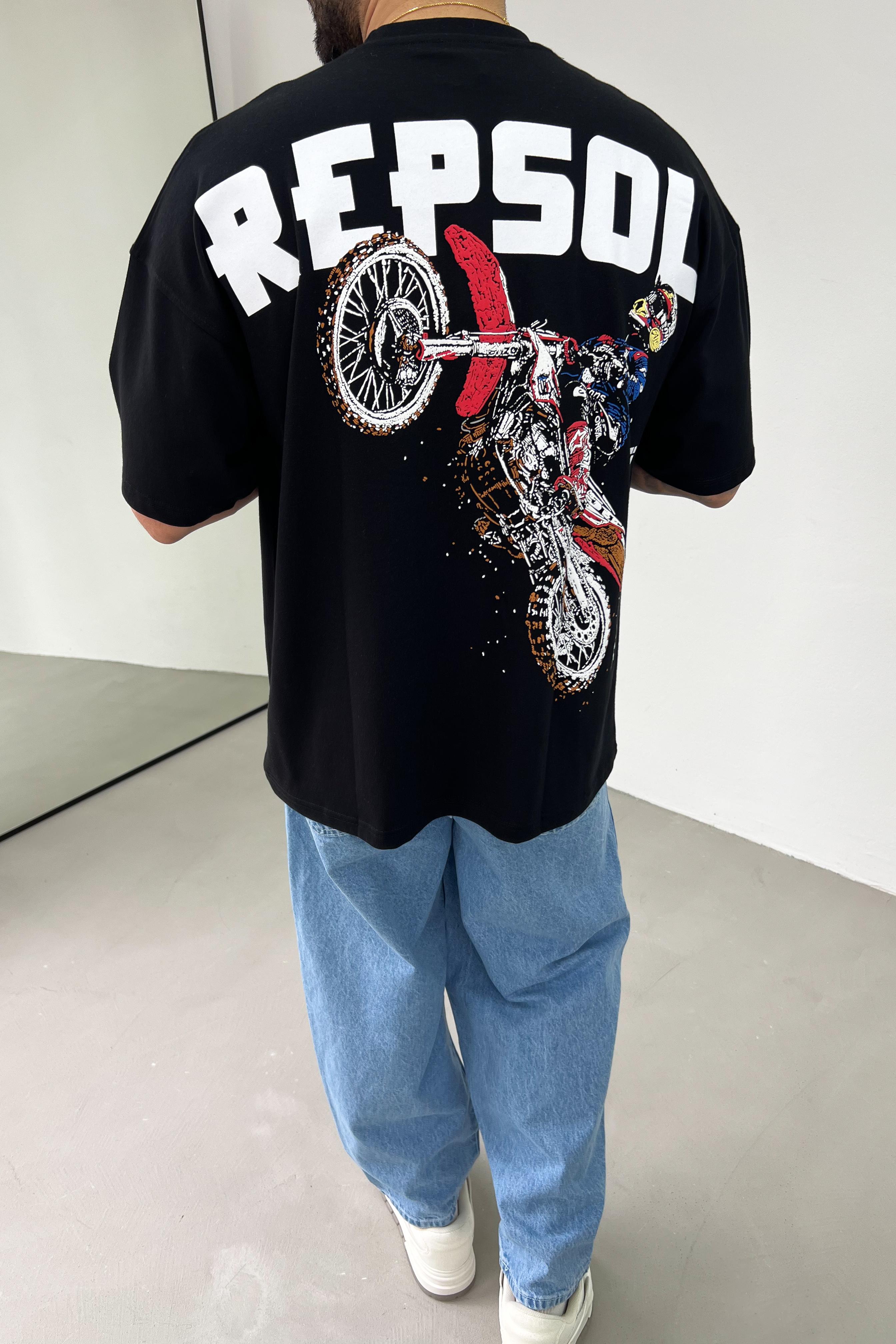 Repsol Baskılı Oversize Tshirt Y203