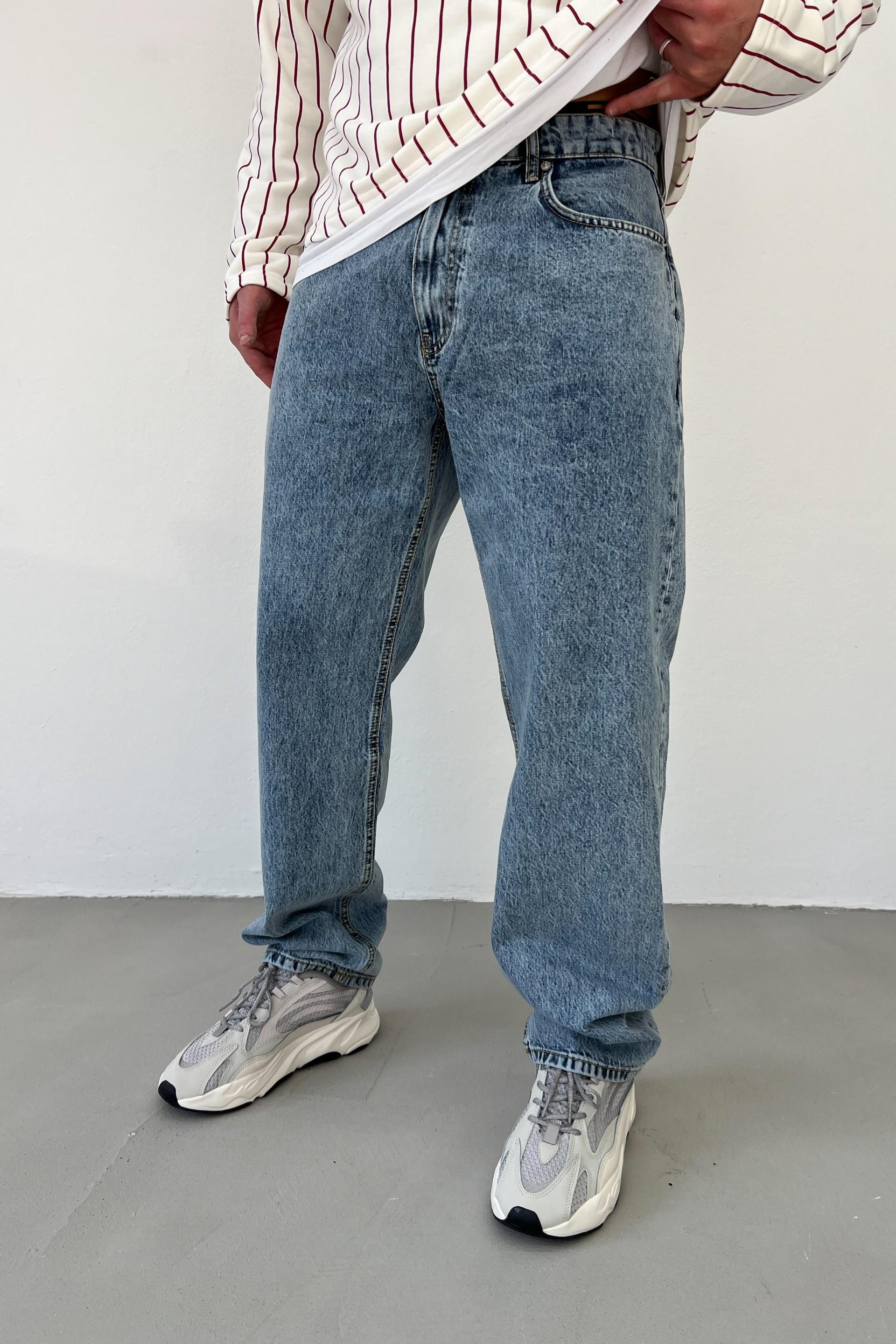 Kar Yıkama Baggy Pantolon 16571-6