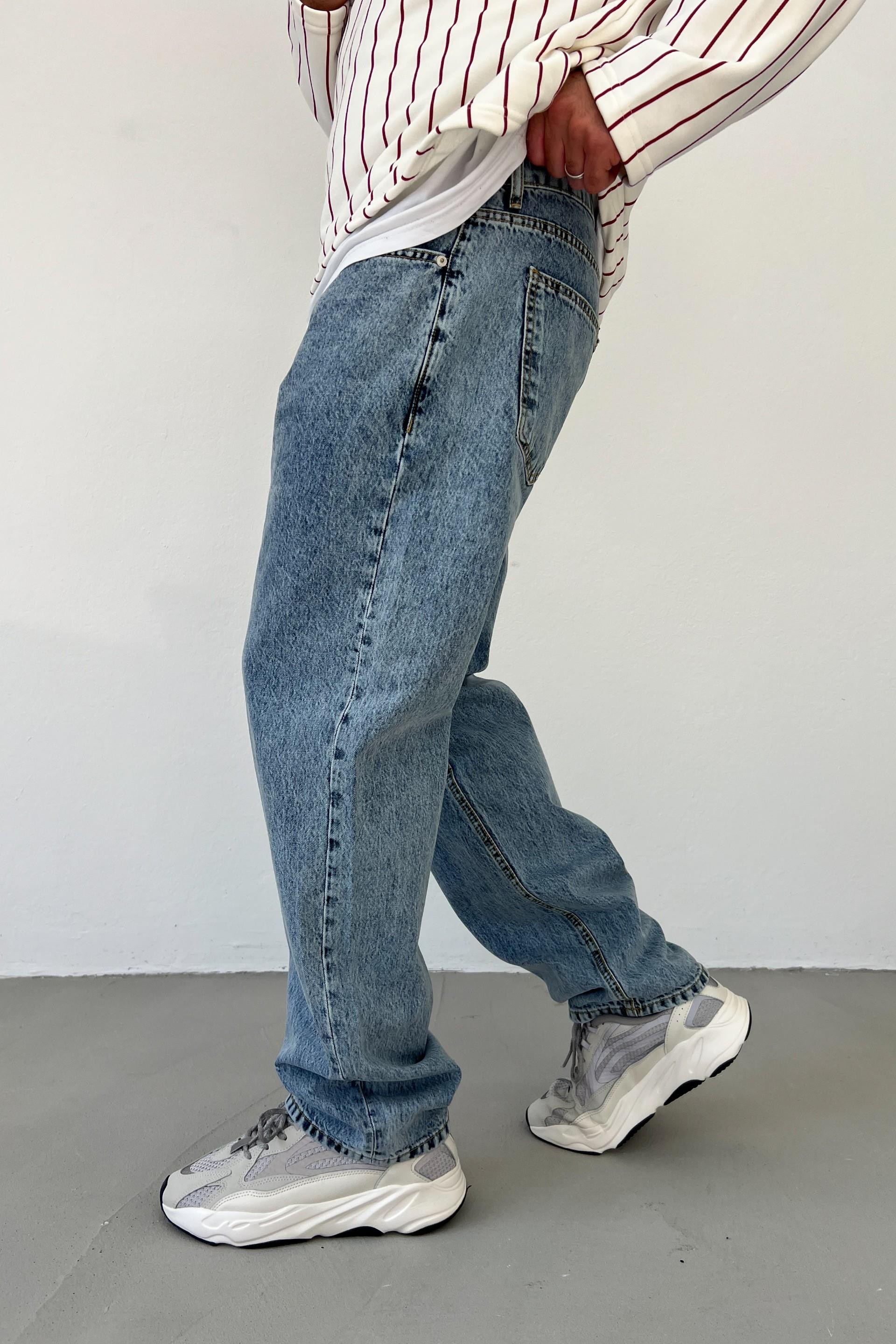 Kar Yıkama Baggy Pantolon 16571-6