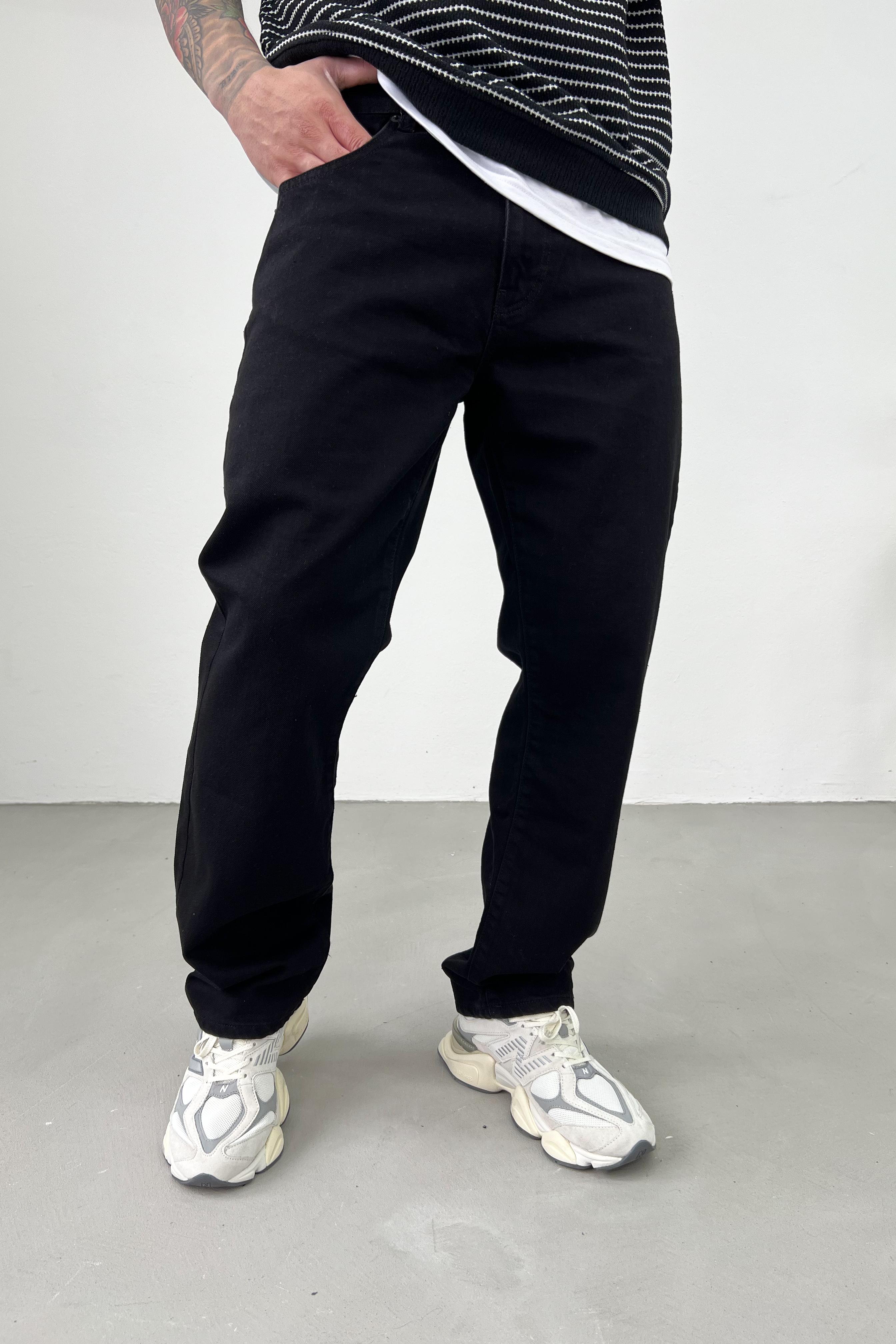 Siyah Baggy Pantolon 
