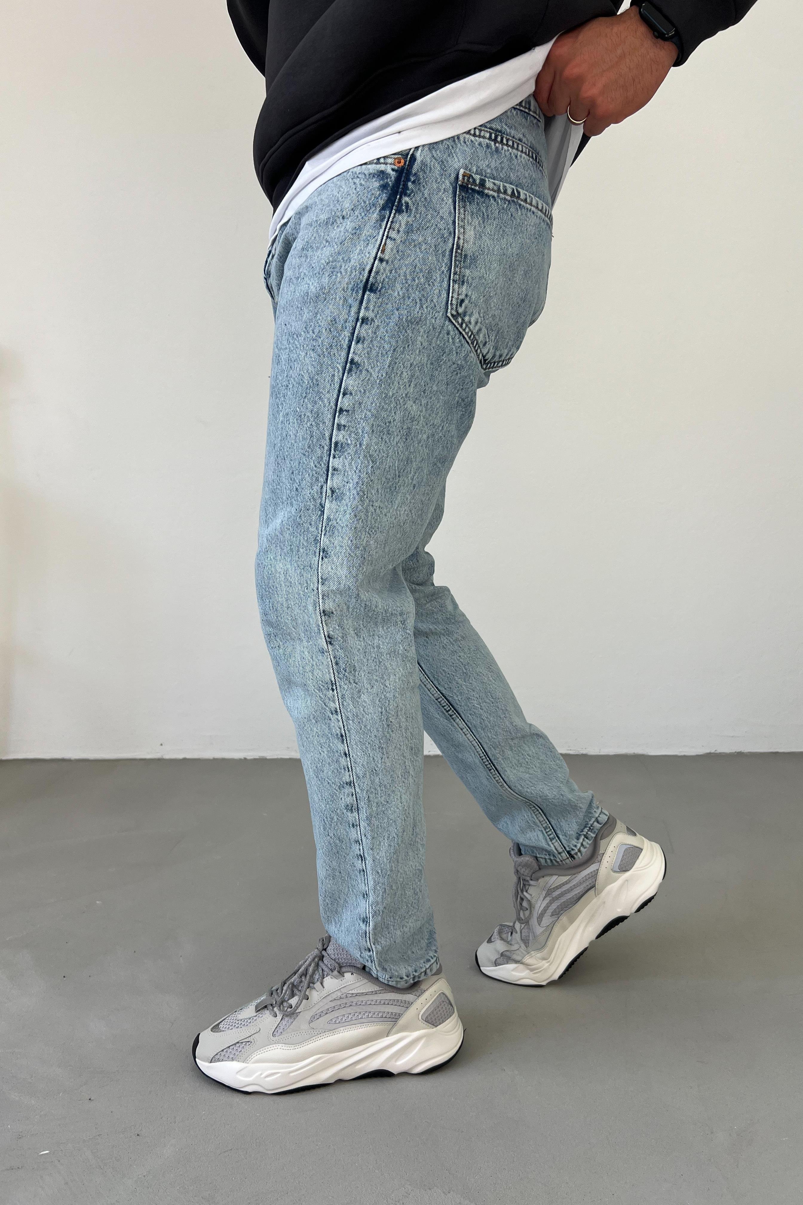 Kar Yıkama Boyfriend Pantolon 16568-5