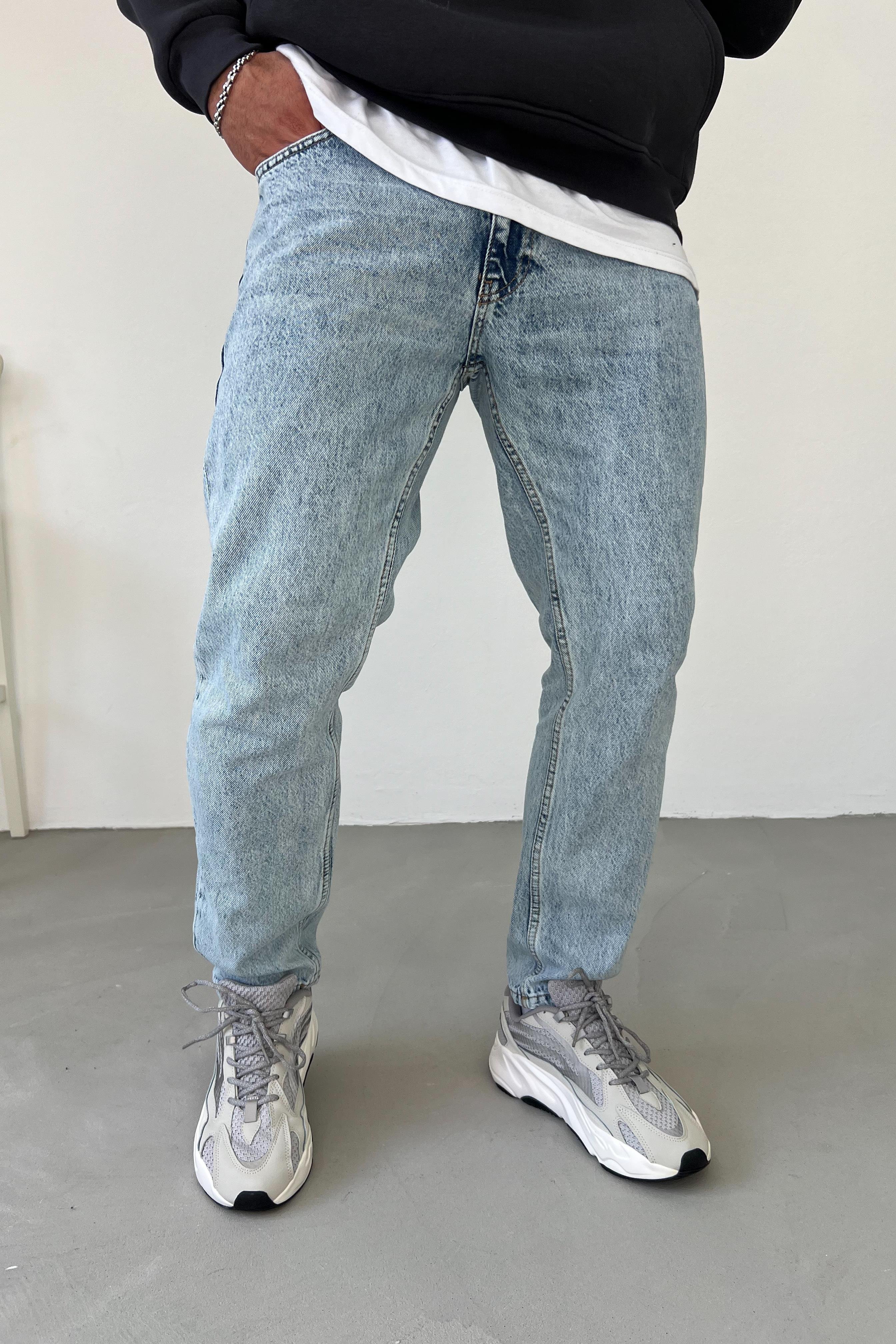 Kar Yıkama Boyfriend Pantolon 16568-5