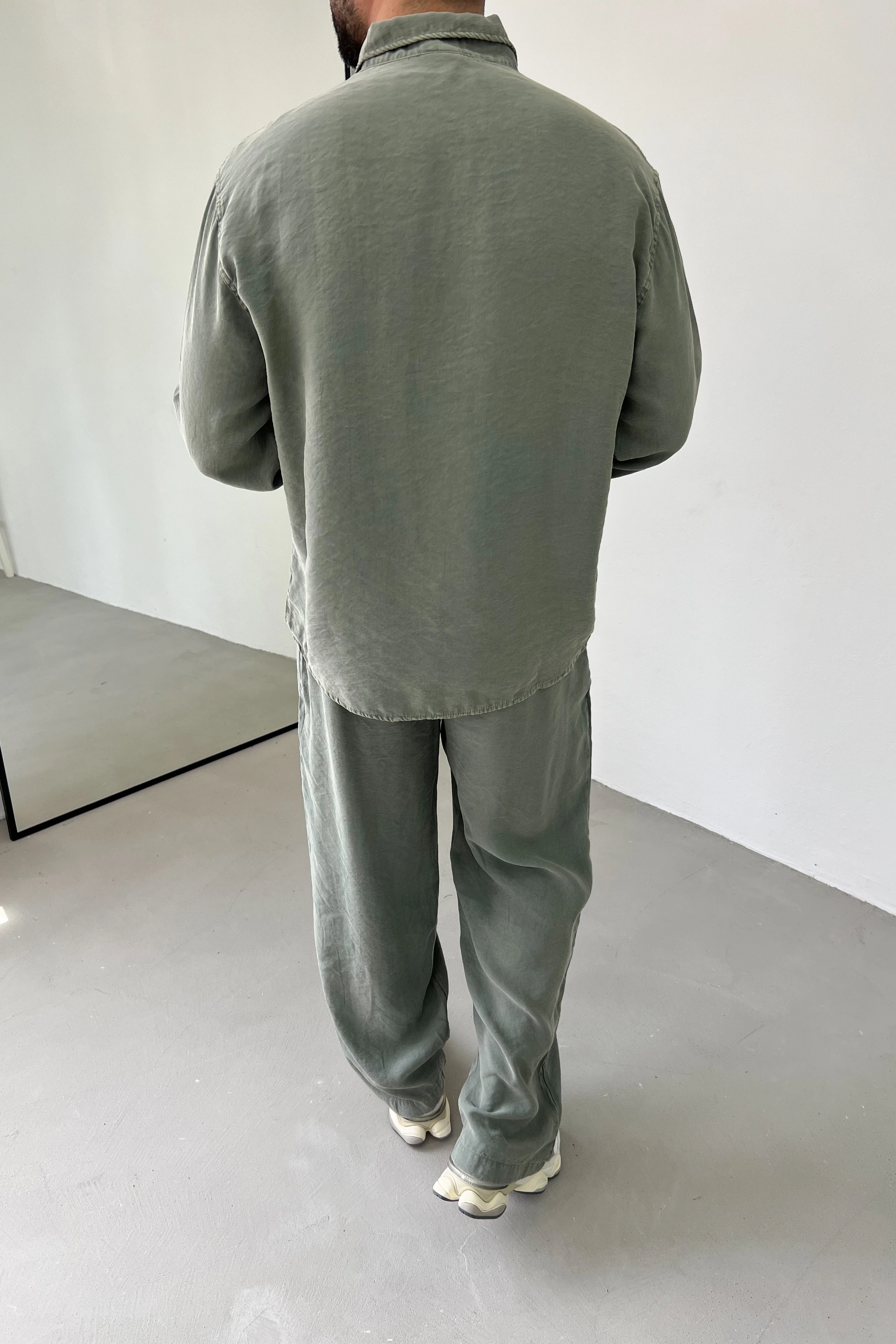 Modal Yıkamalı Oversize Gömlek 1170