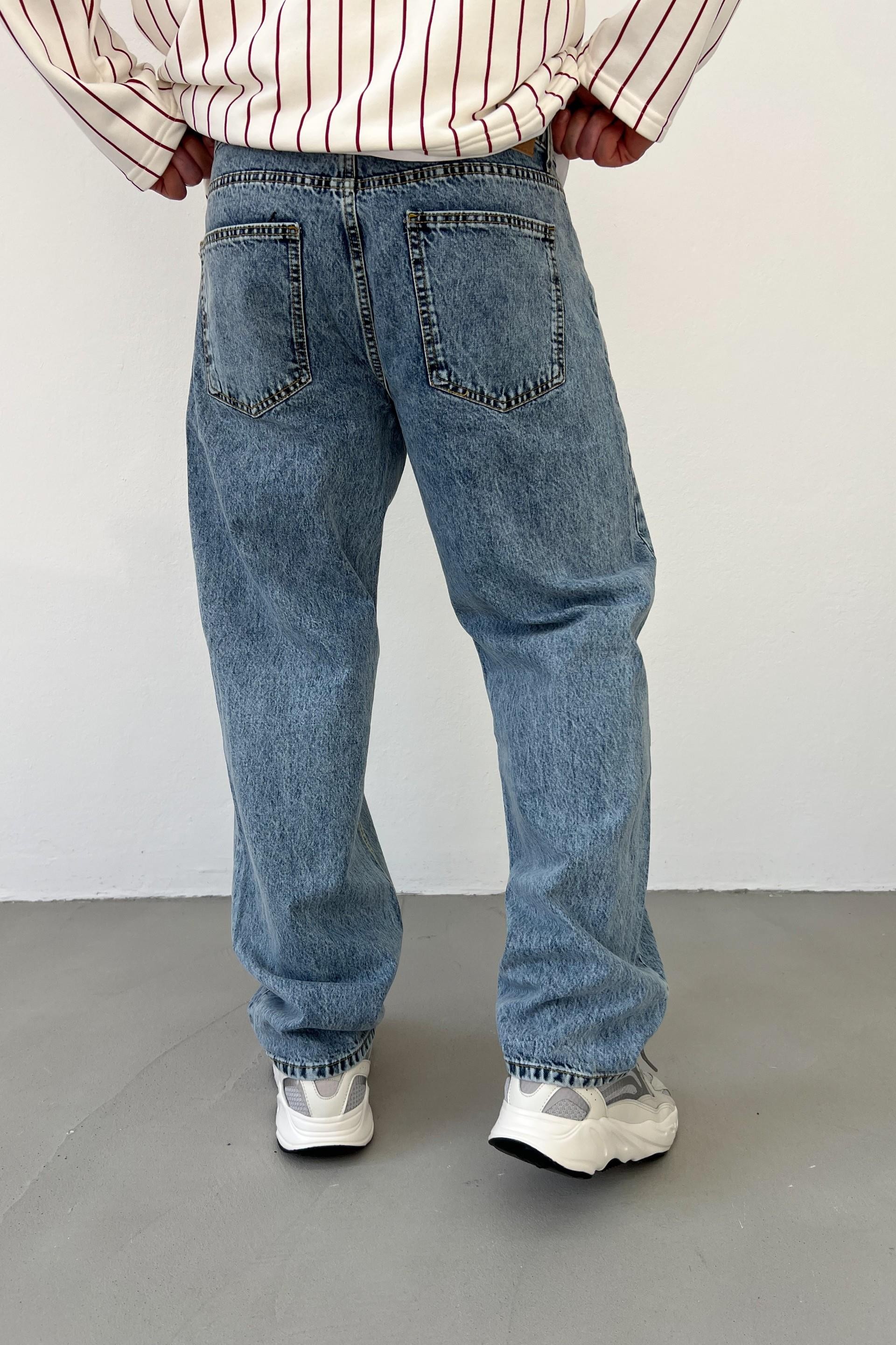 Kar Yıkama Baggy Pantolon 16571-6