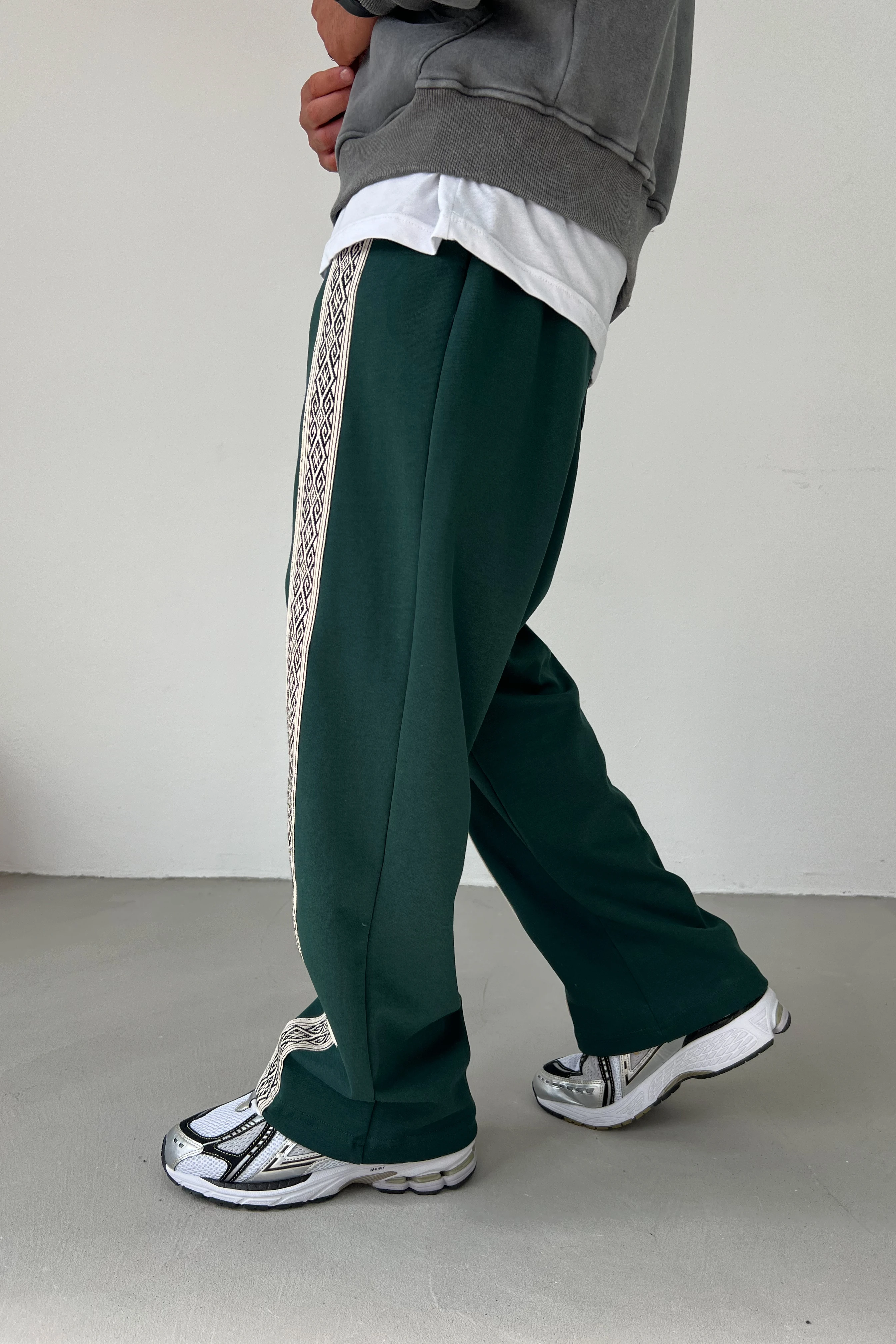 Etnik Şeritli Baggy Eşofman 1000