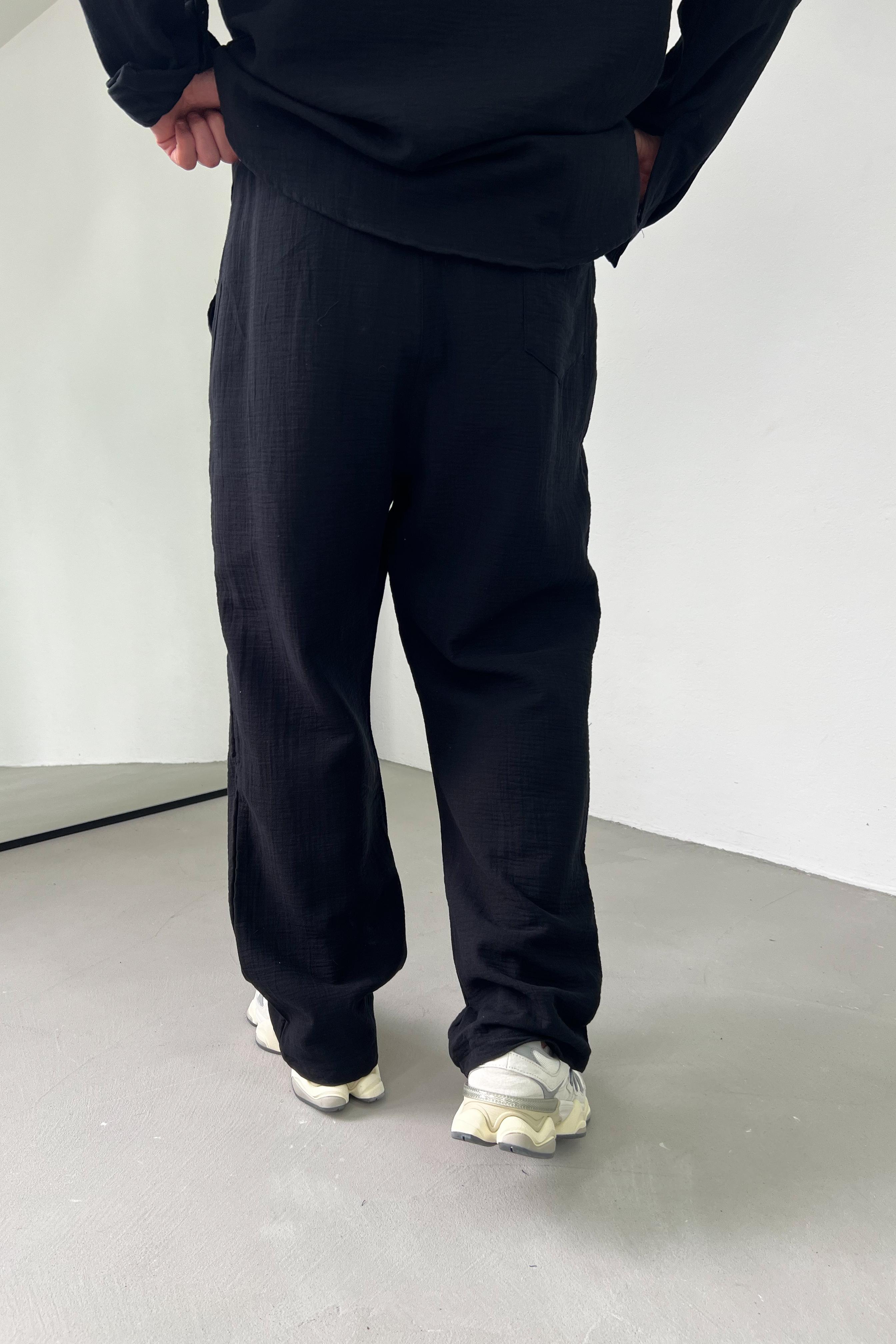 Müslin Kumaş Baggy Pantolon 25003