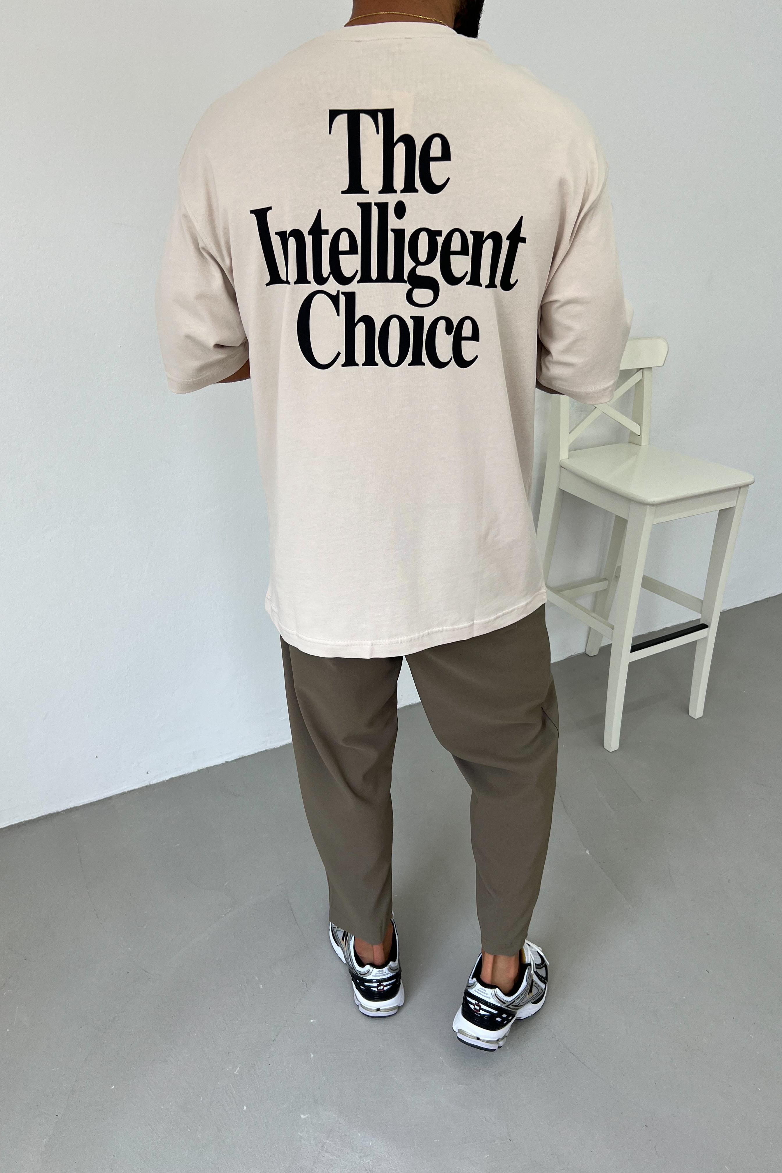 Choice Baskılı Oversize Tshirt B20-53