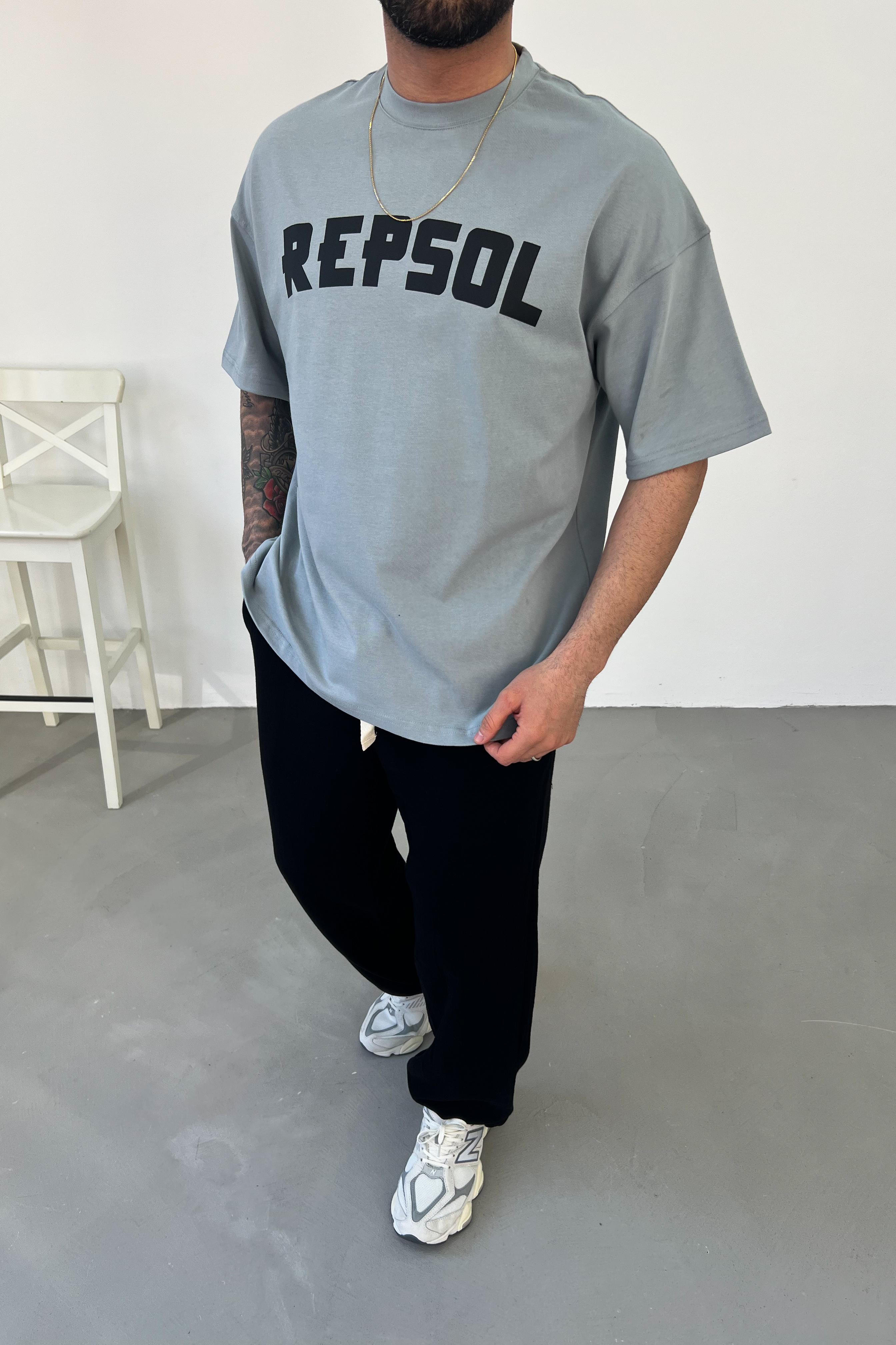 Repsol Baskılı Oversize Tshirt Y203