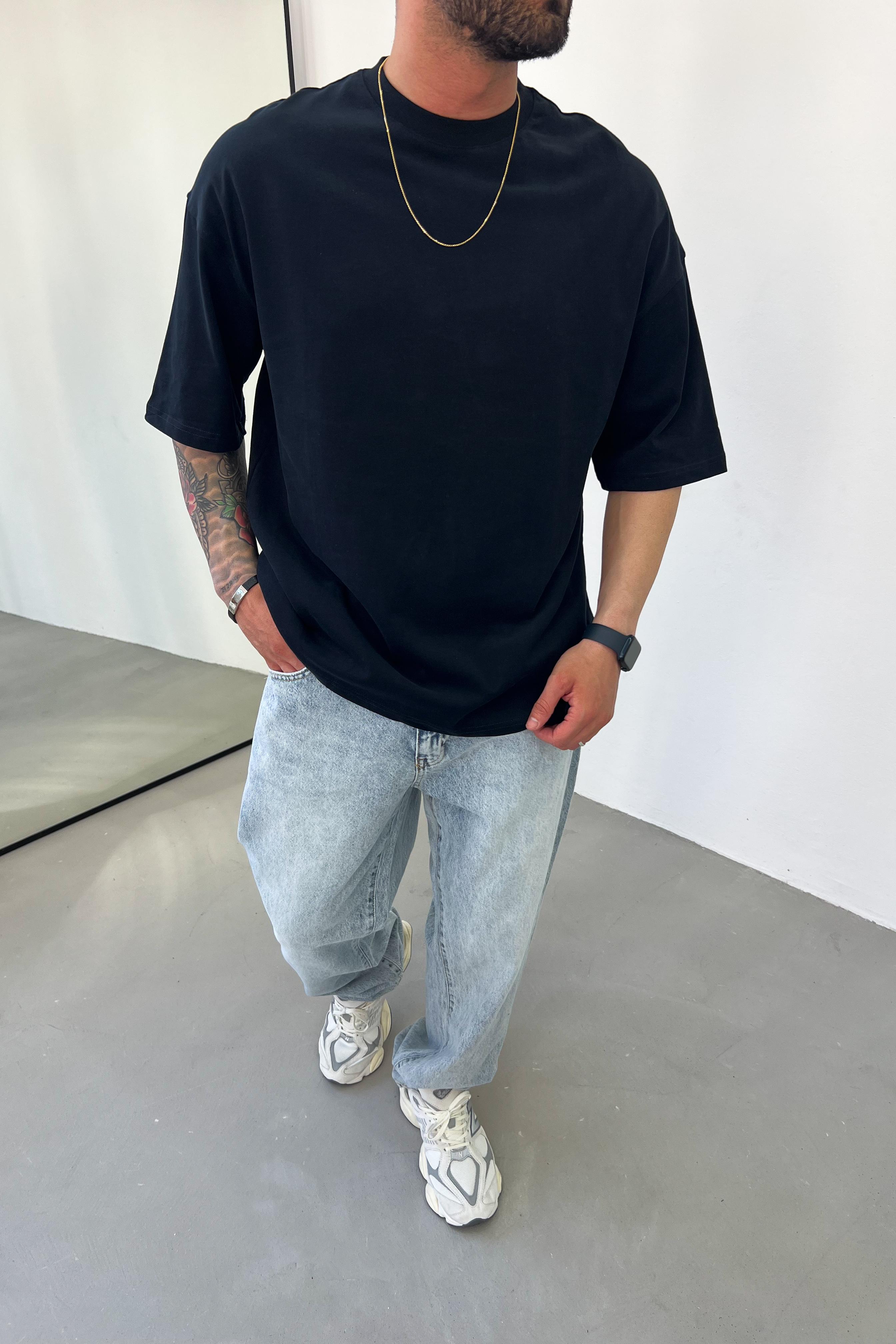 Ethnicity Sırt Baskılı Oversize Tshirt 70-170