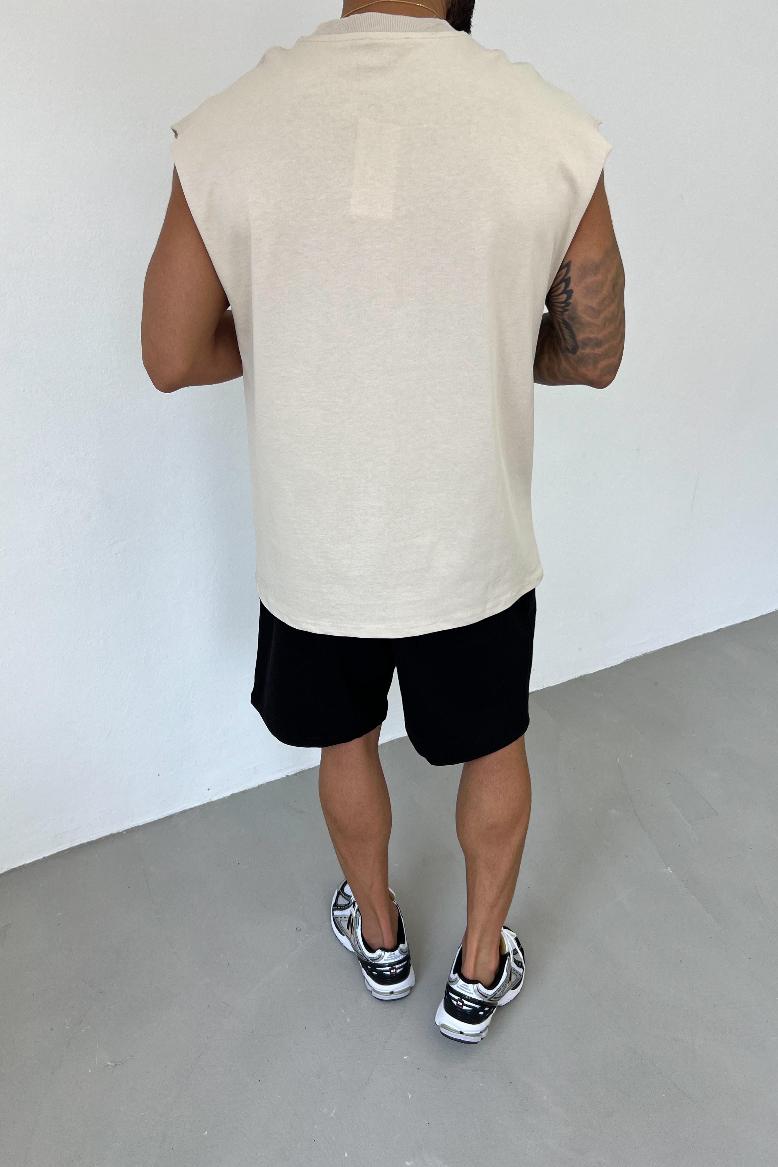 Oversize Basic Kolsuz Tshirt 20-68
