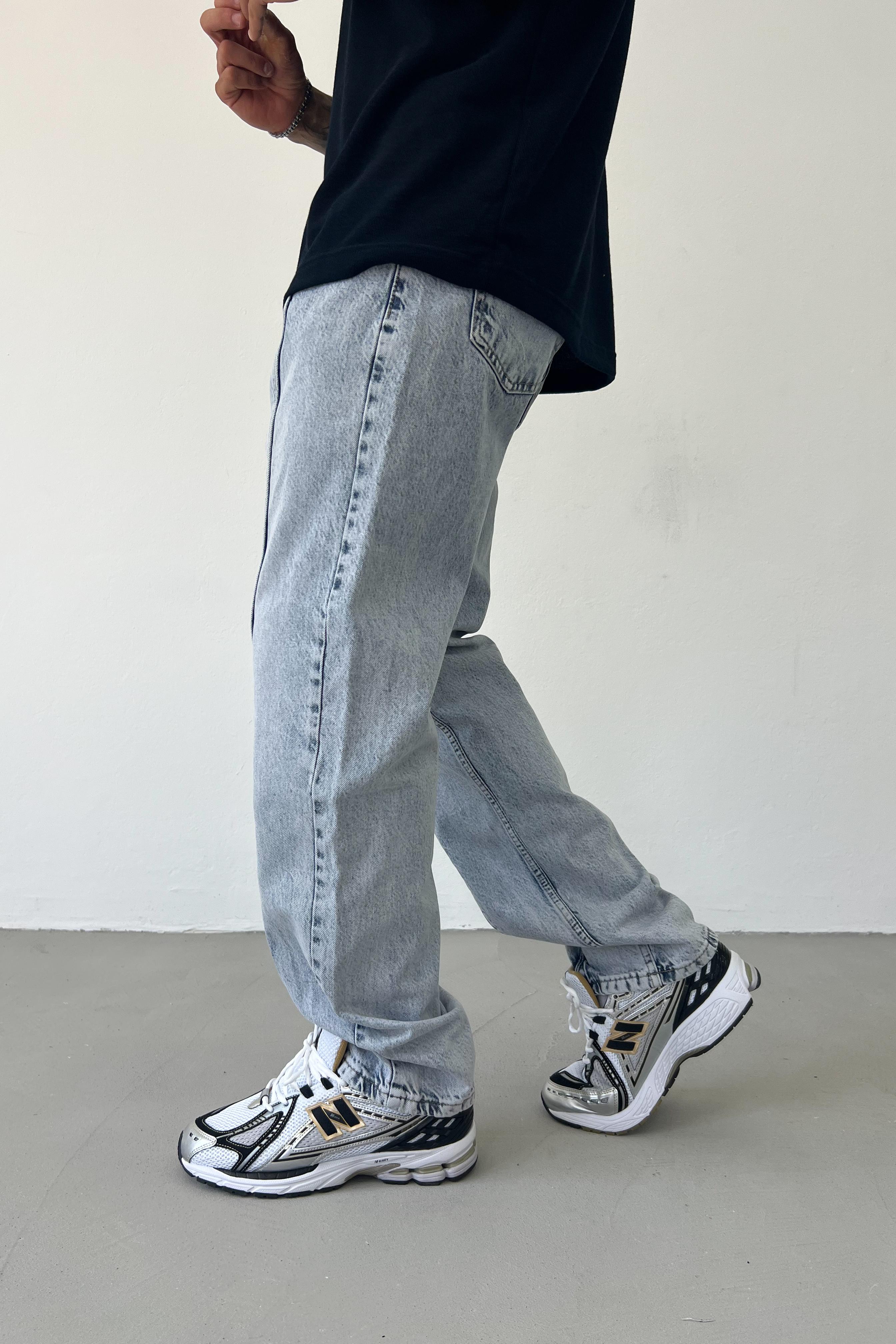 Dikiş Detaylı Baggy Pantolon 2947