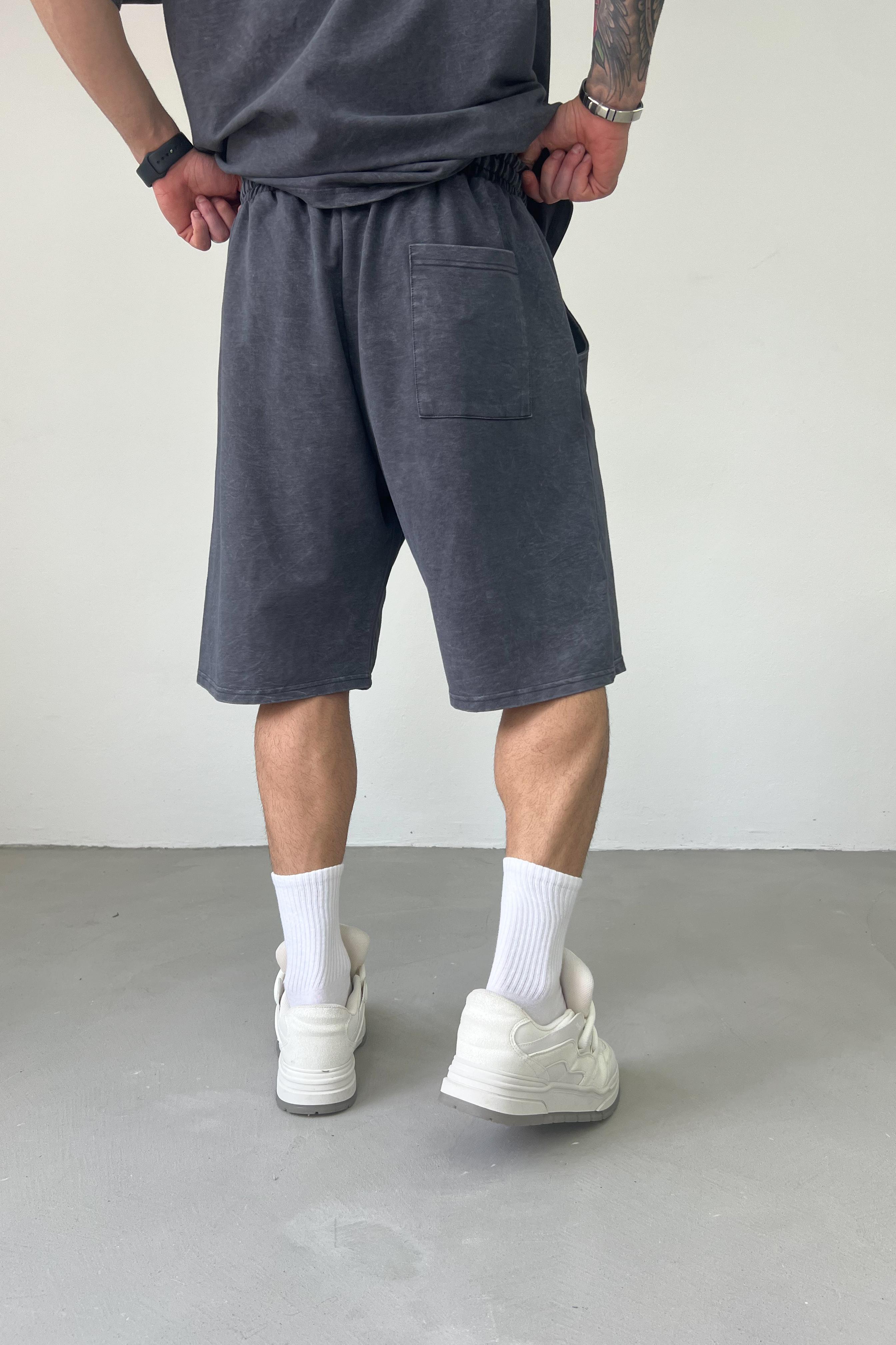 Yıkamalı Basic Şort 25Y191