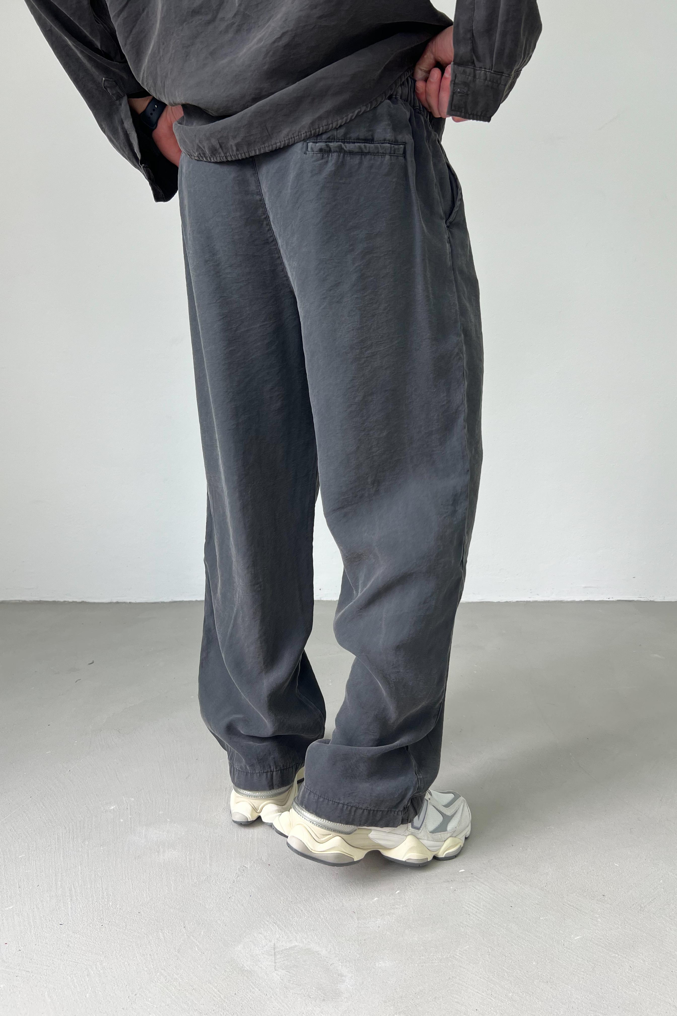 Modal Yıkamalı Baggy Pantolon 1171