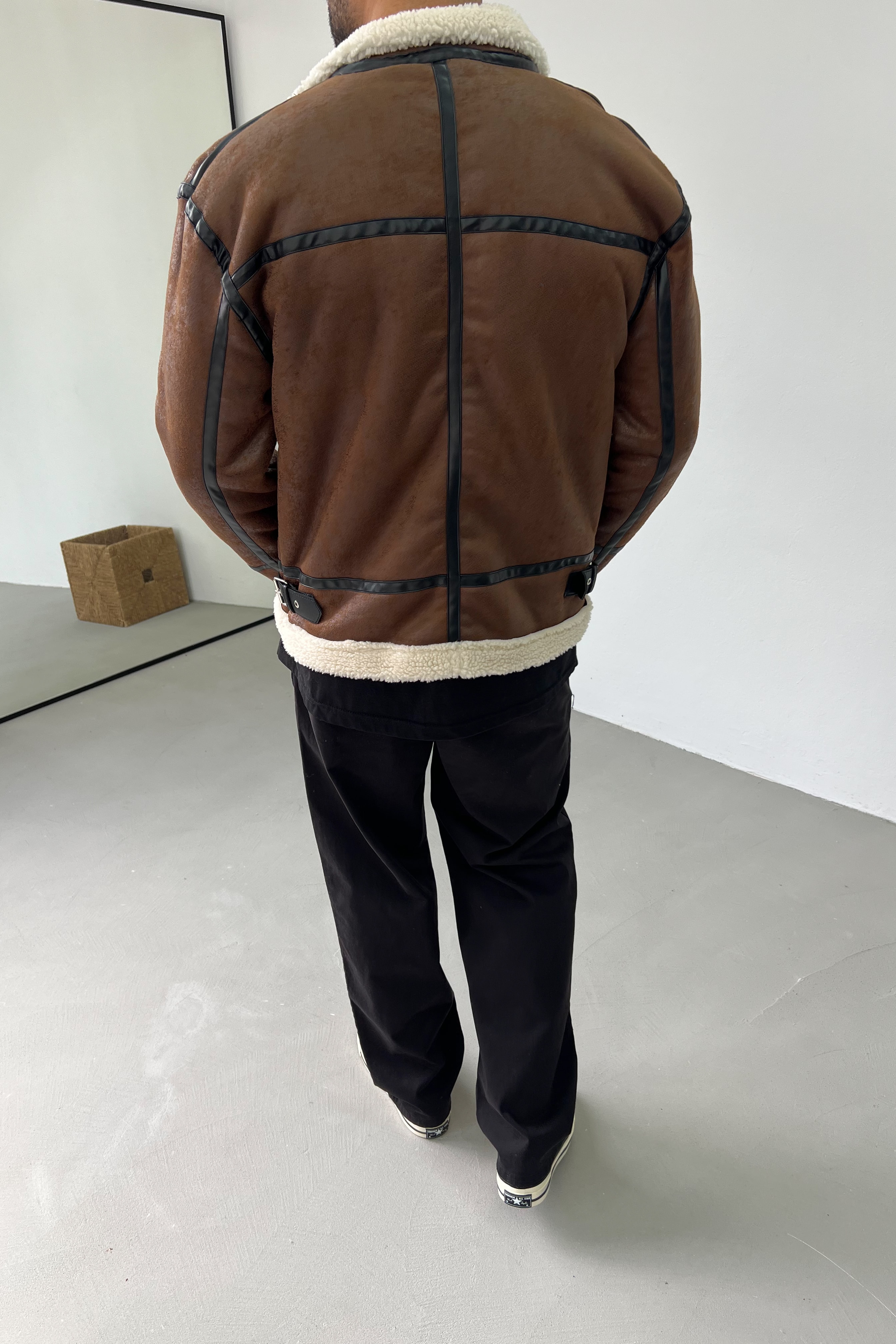 Kürklü Deri Mont 2343