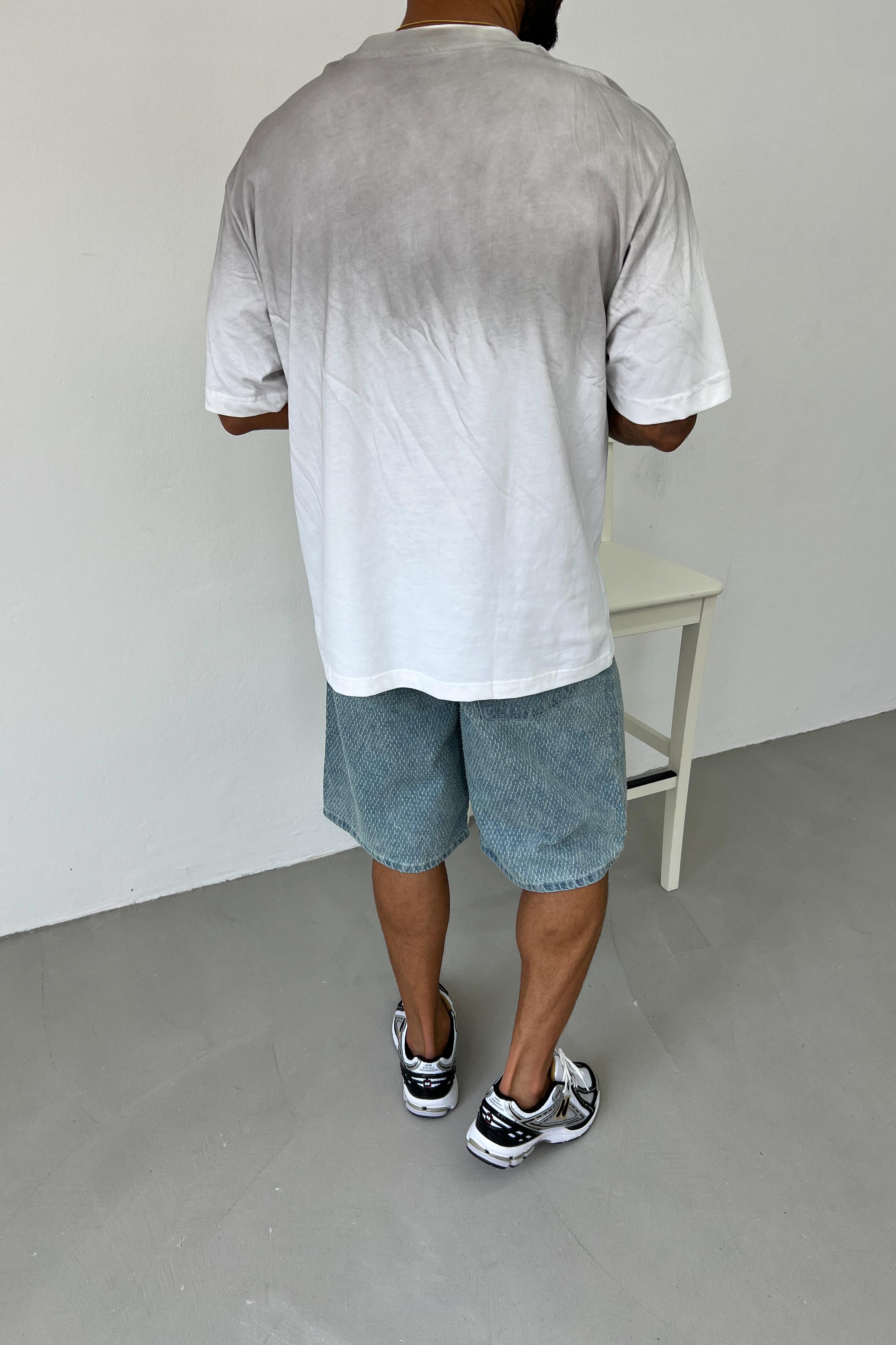 111 Baskılı Oversize Tshirt C050