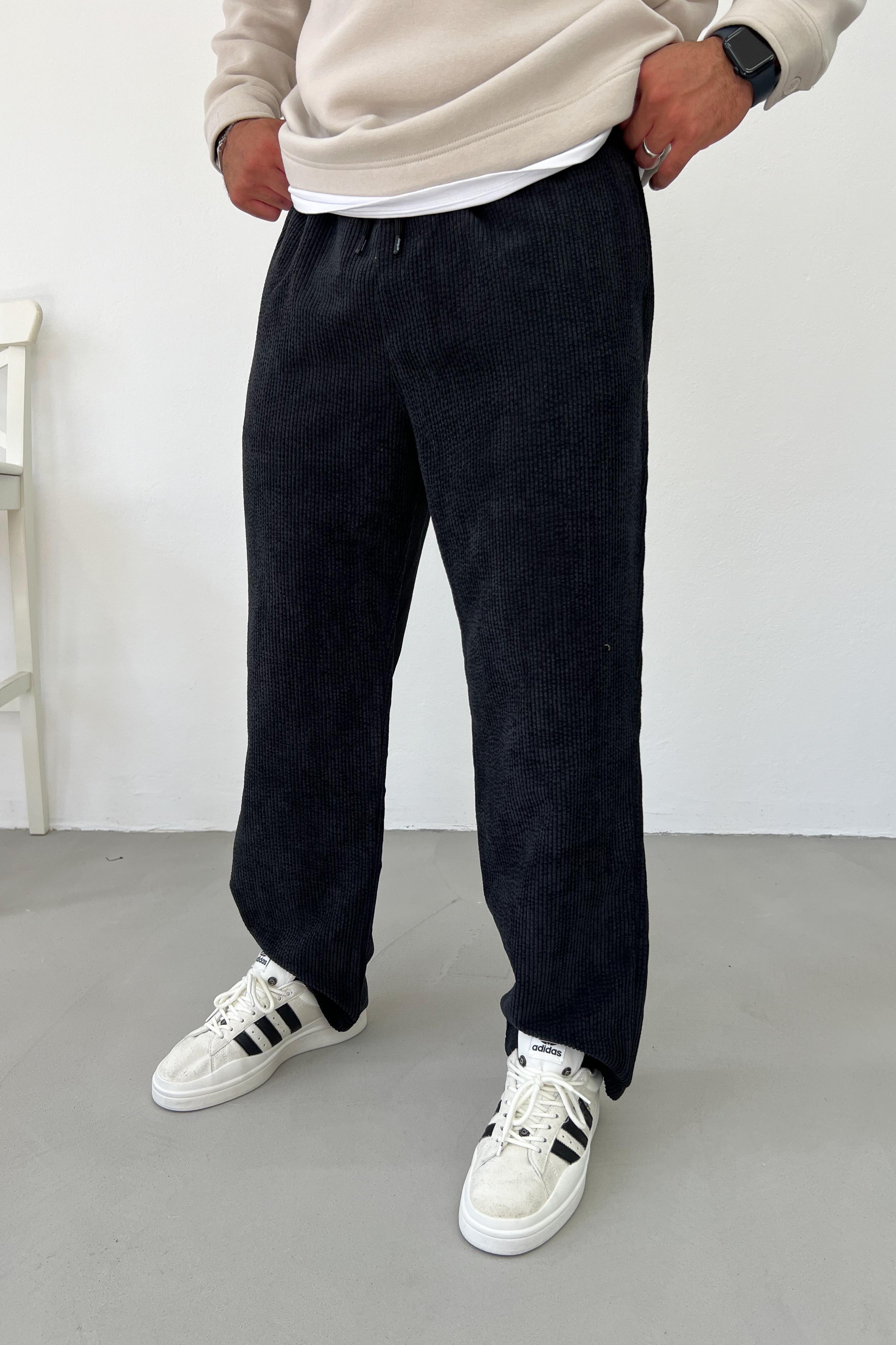 Kadife Baggy Pantolon 0013