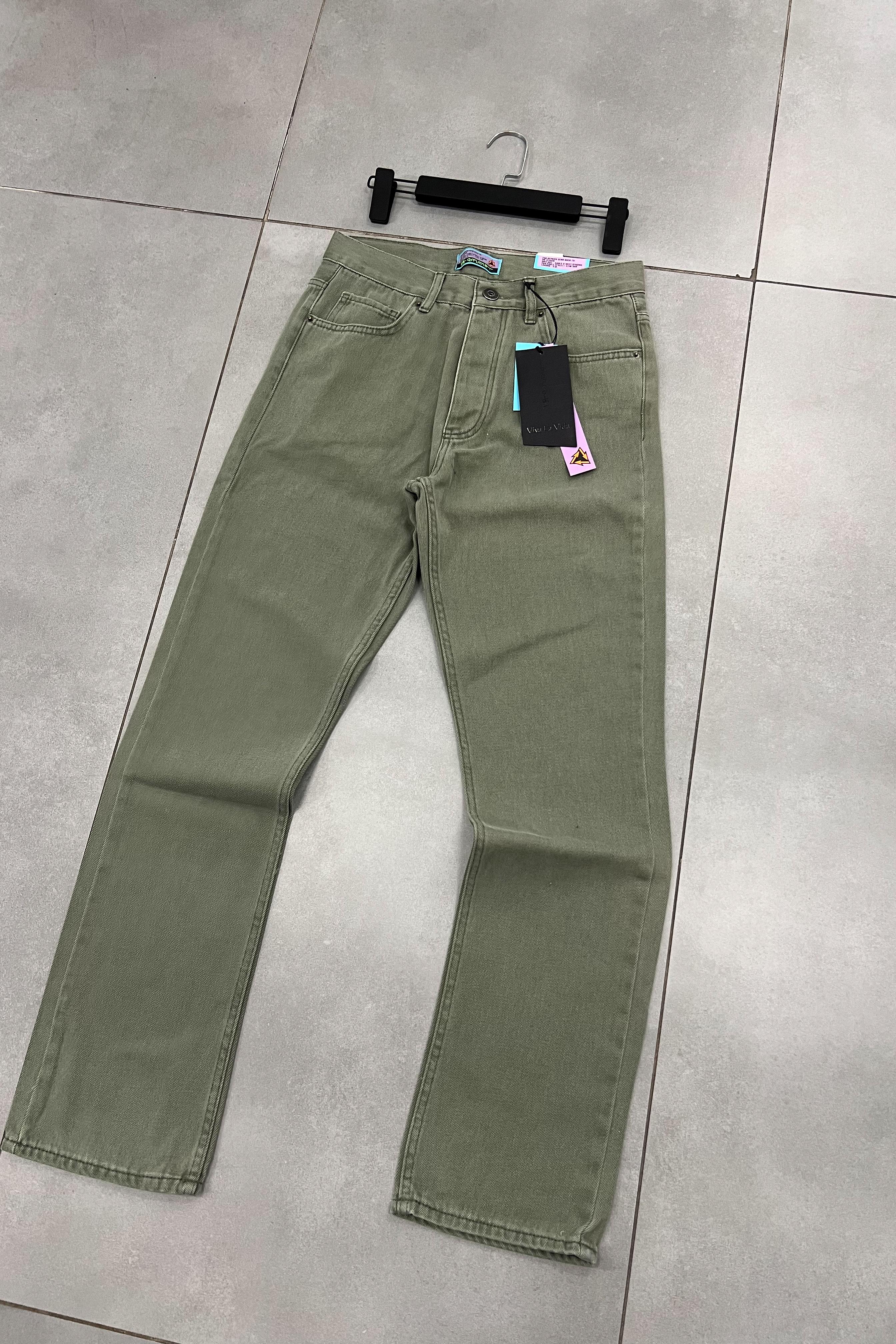 Yeşil Baggy Pantolon 6348