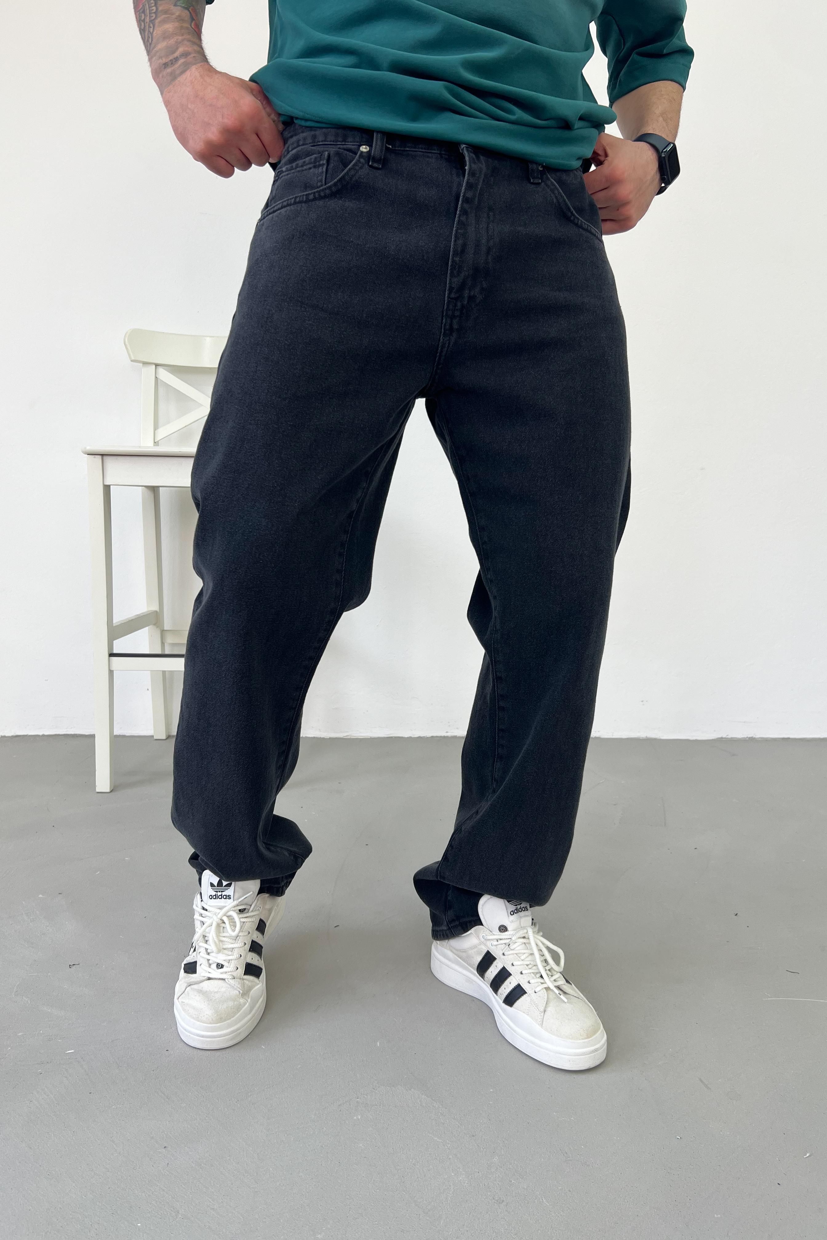 Füme Baggy Pantolon 16728-2
