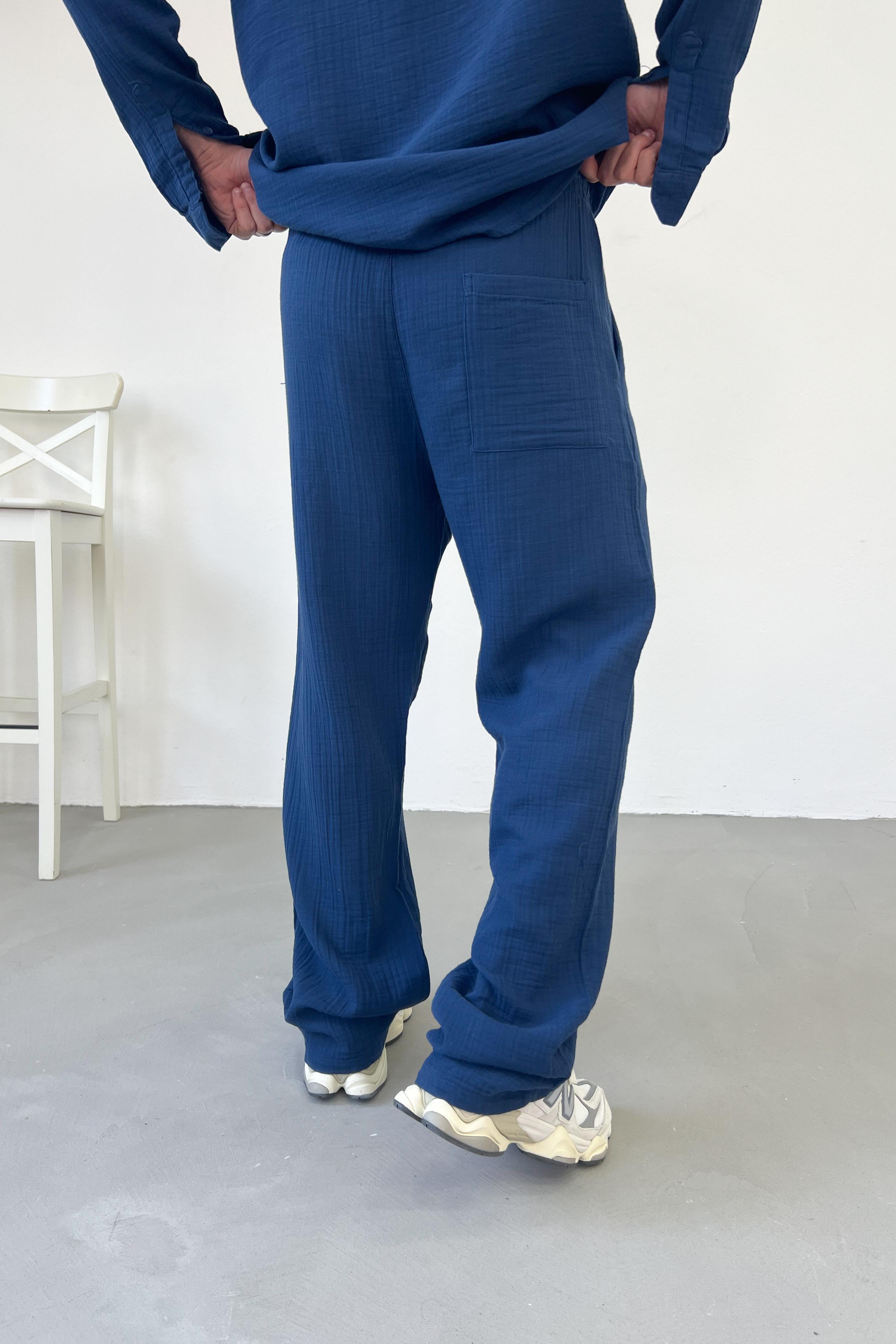 Müslin Kumaş Baggy Pantolon 5232