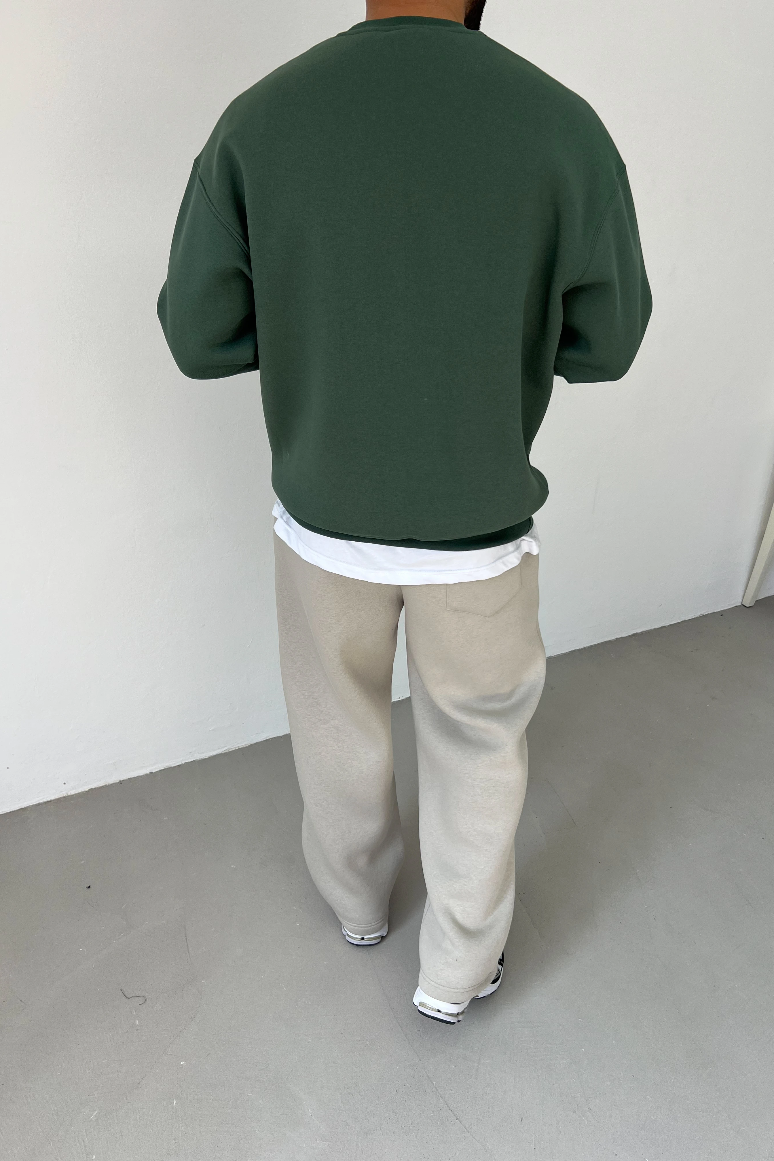 2FT Nakışlı Oversize Basic Sweatshirt 7080