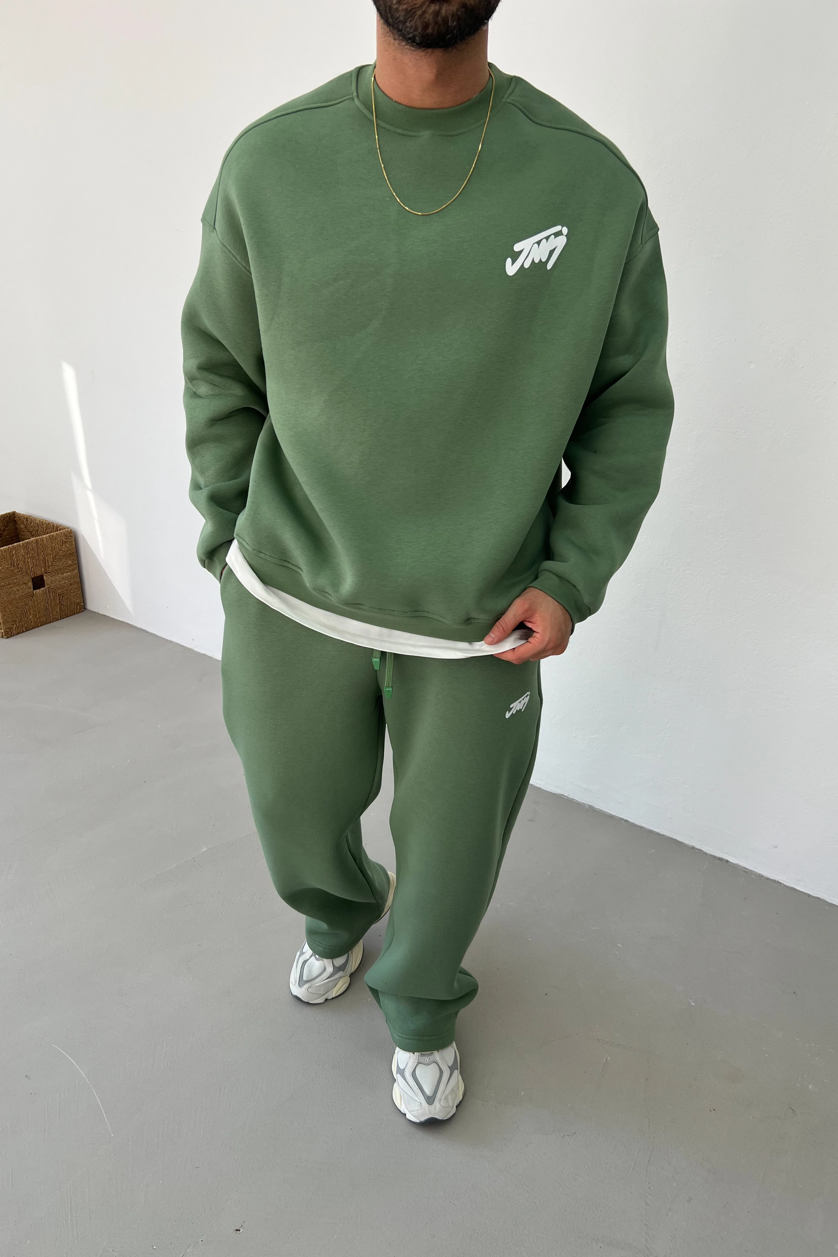 Jcy Baskılı Basic Oversize Sweatshirt 26K100