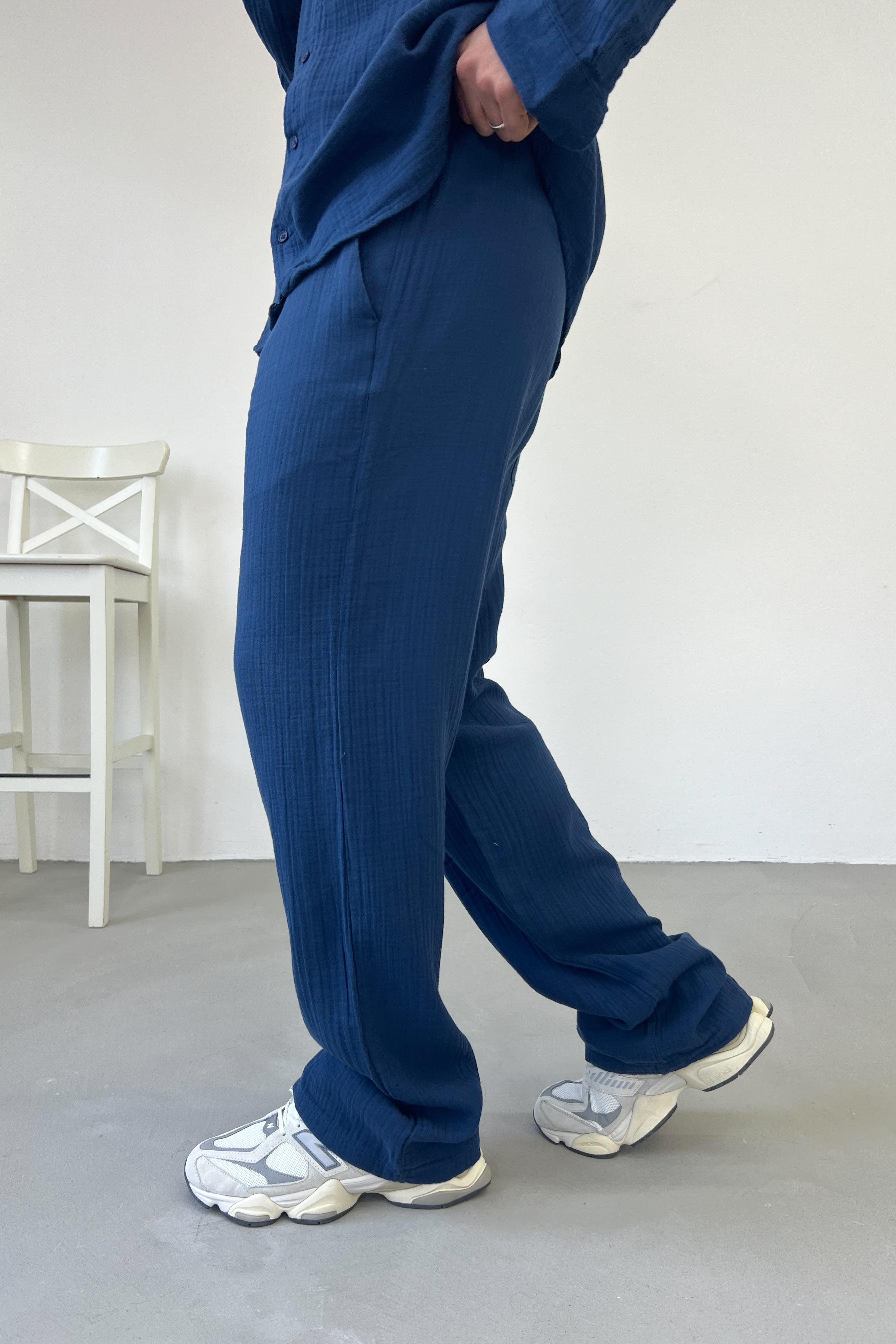 Müslin Kumaş Baggy Pantolon 5232