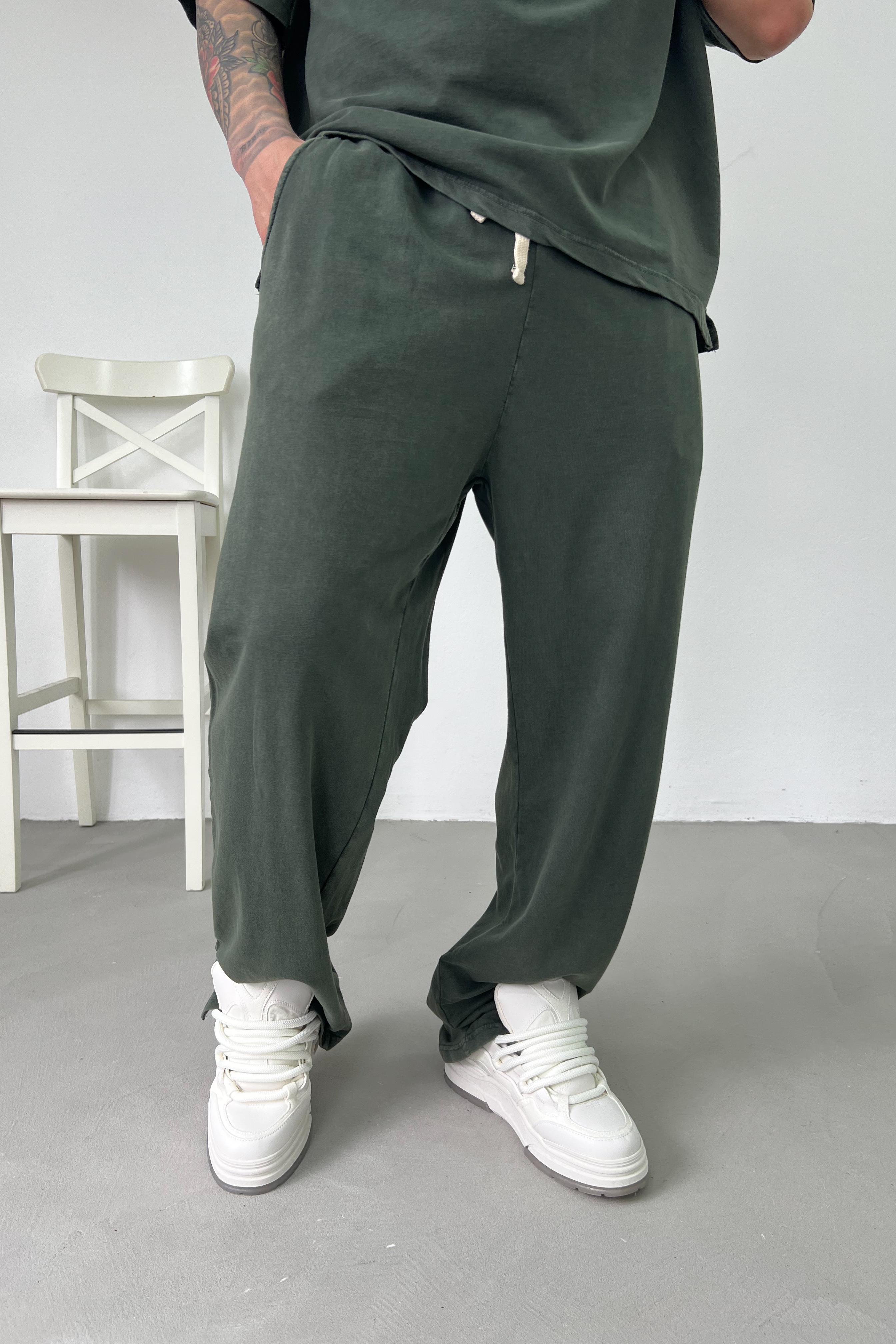 Yıkamalı Oversize Basic Takım 30-05