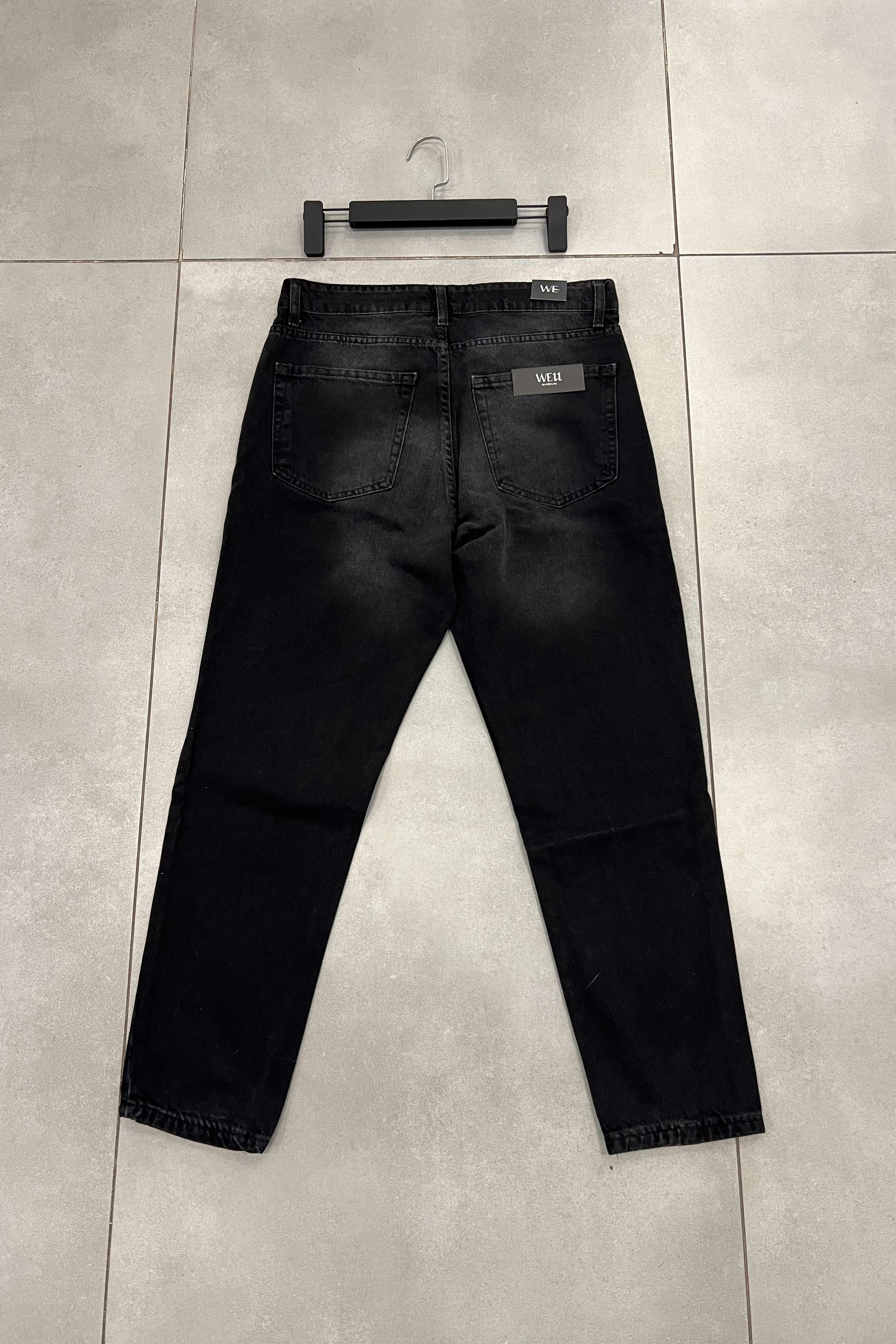 Yırtık Detaylı Taşlamalı Füme Boyfriend Pantolon 2526