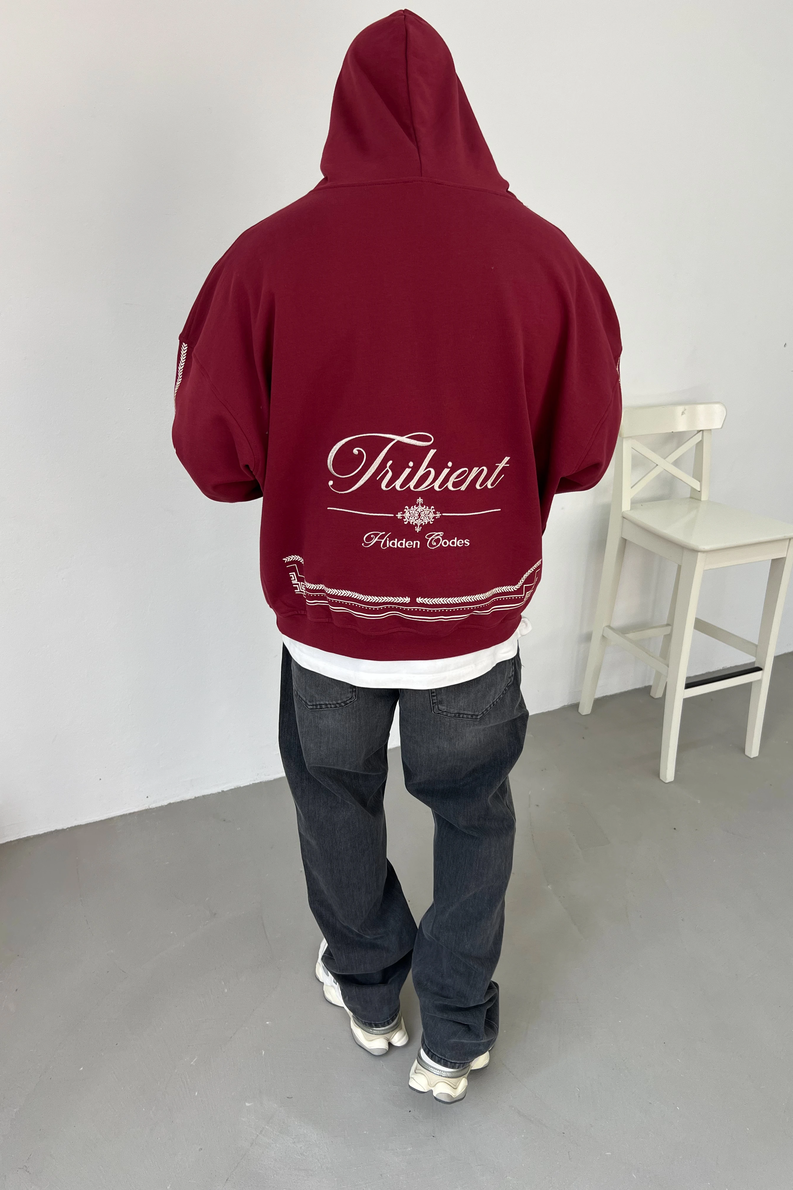 Tribient Desenli Oversize Sweatshirt 26K133