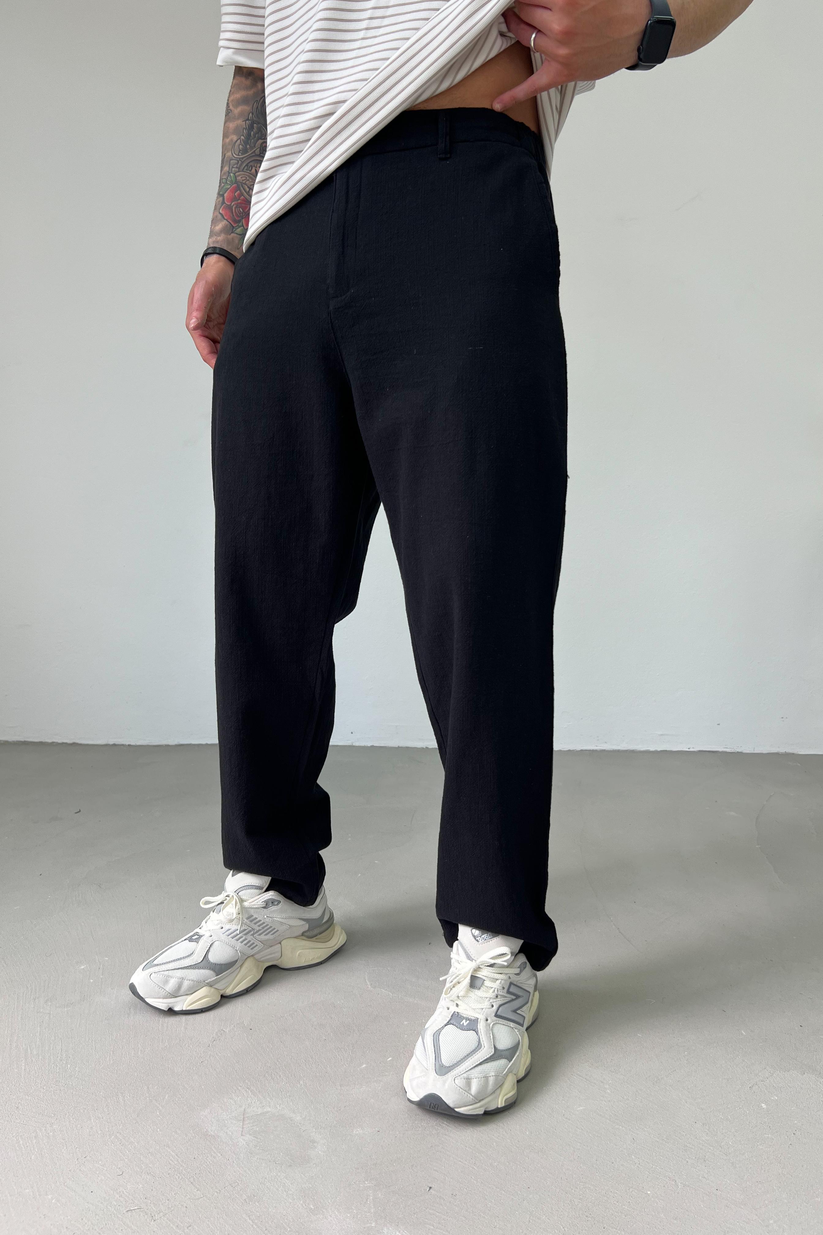 Basic Keten Pantolon 1085