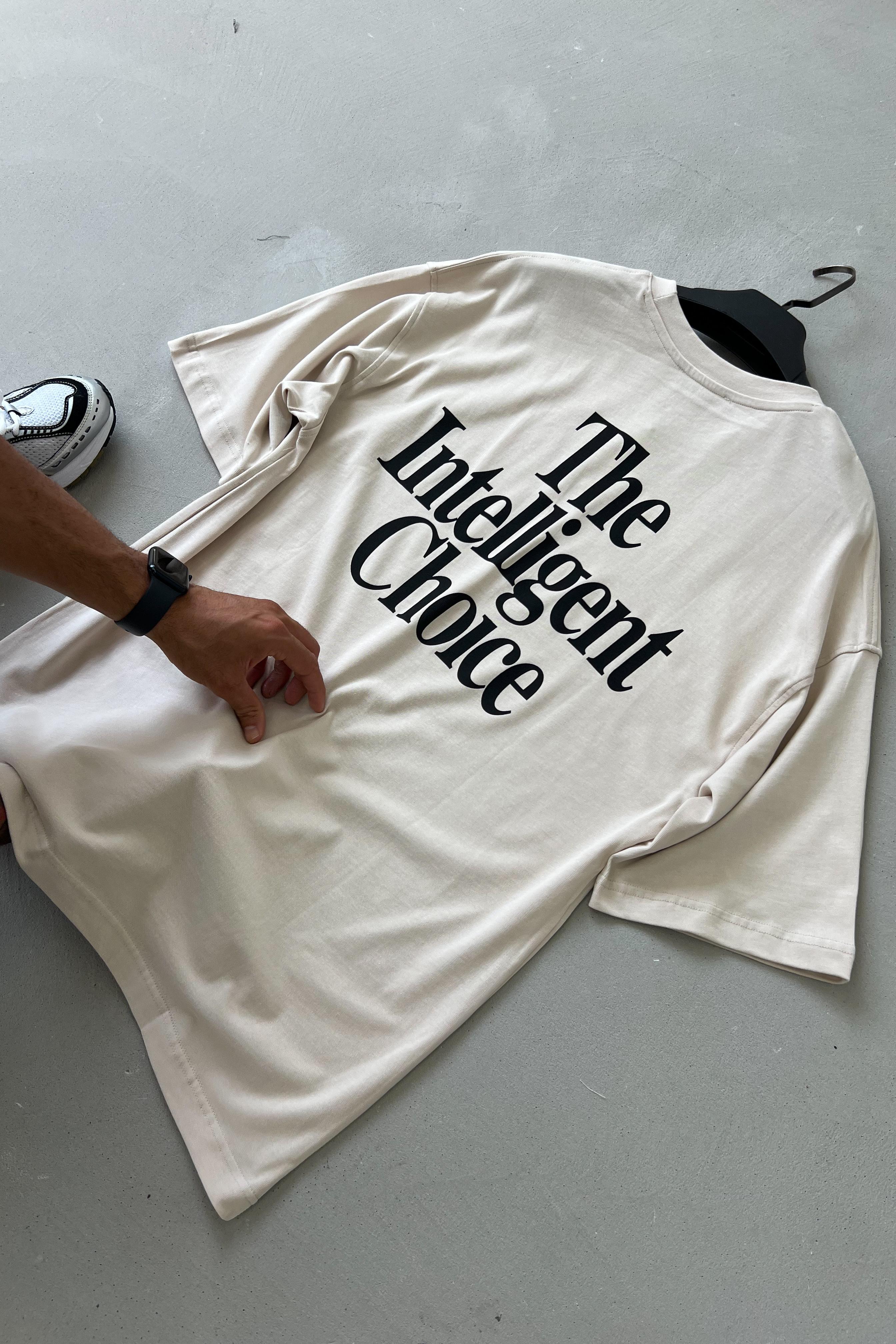 Choice Baskılı Oversize Tshirt B20-53