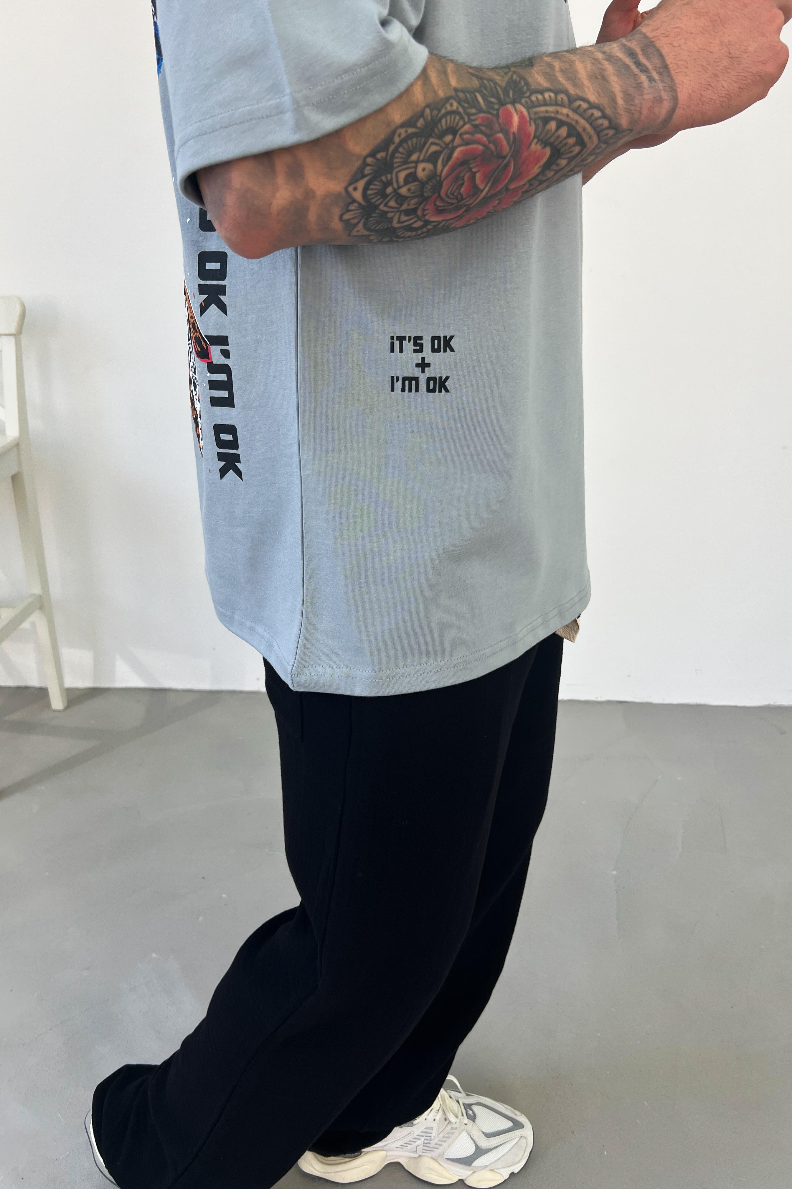 Repsol Baskılı Oversize Tshirt Y203