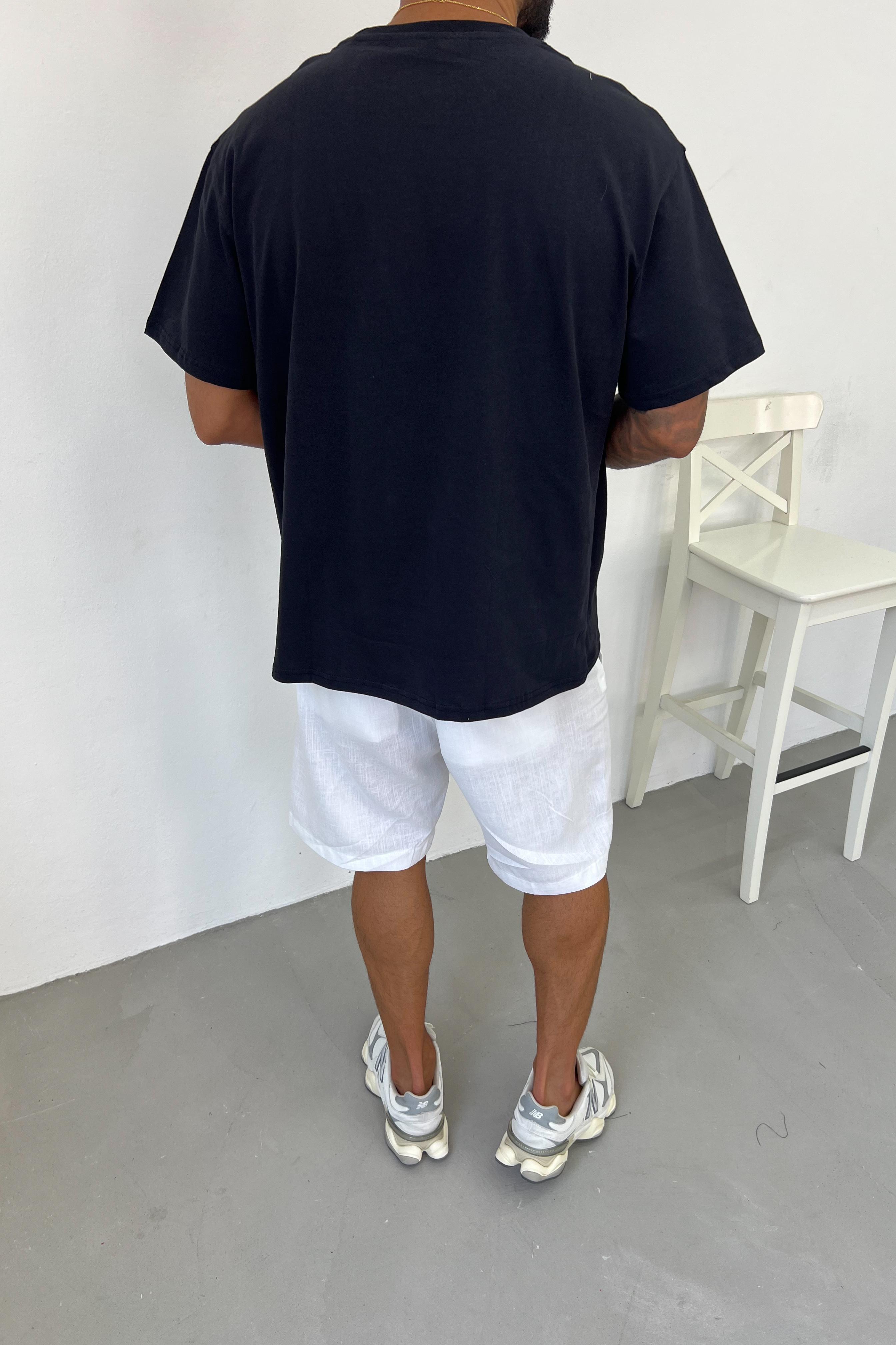 NY Baskılı Oversize Tshirt C023