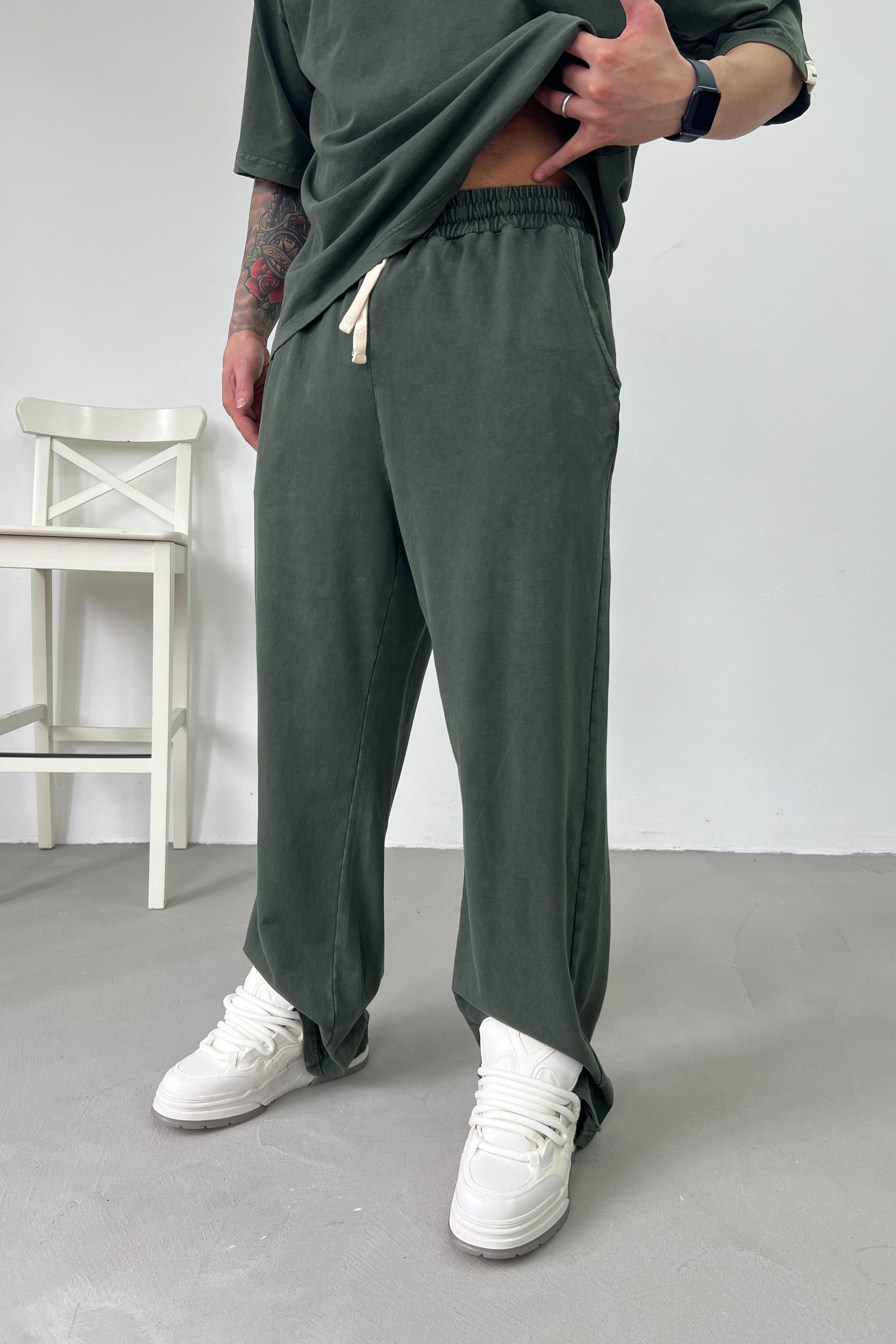 Yıkamalı Oversize Basic Takım 30-05