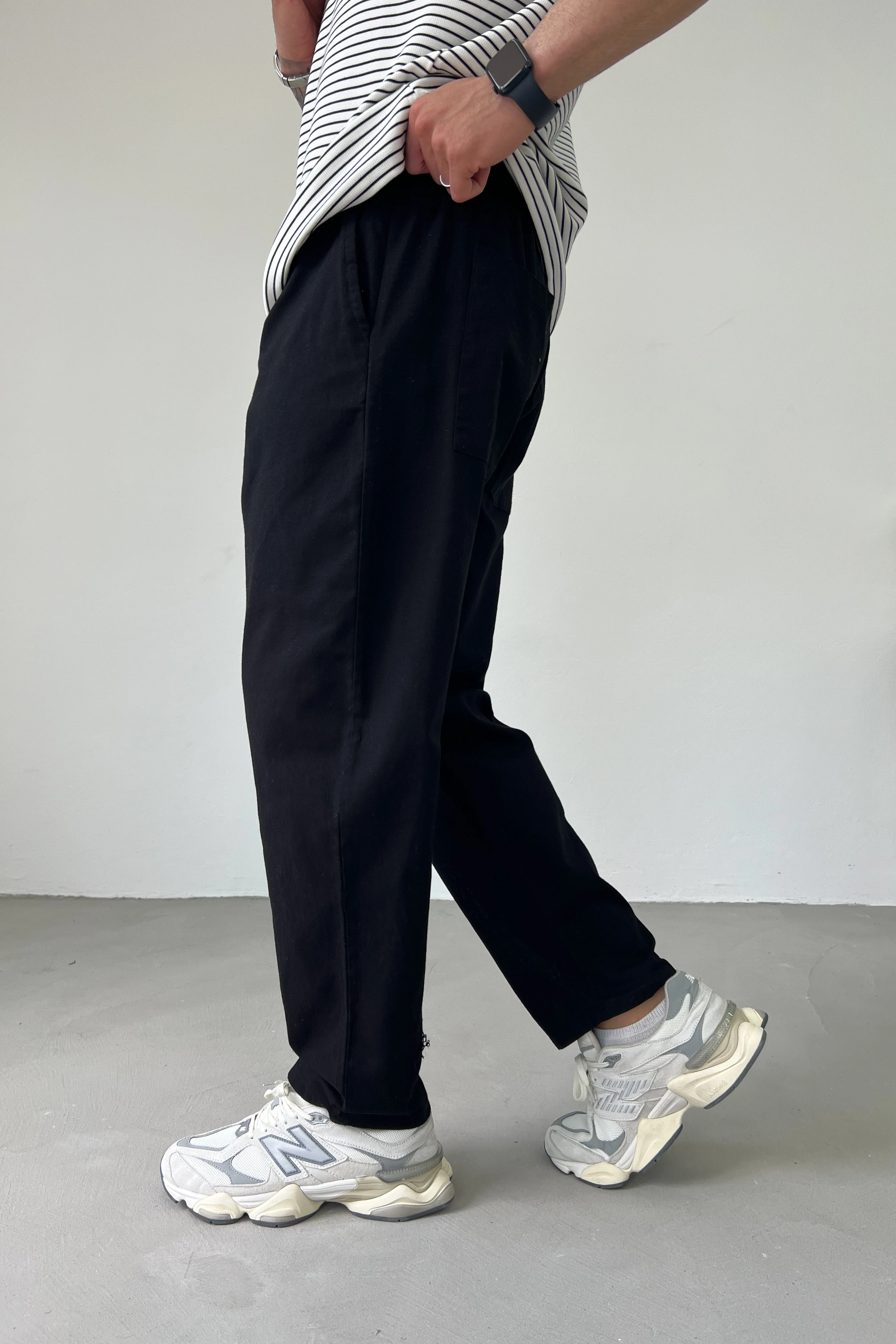 Rahat Kesim Keten Pantolon 25181