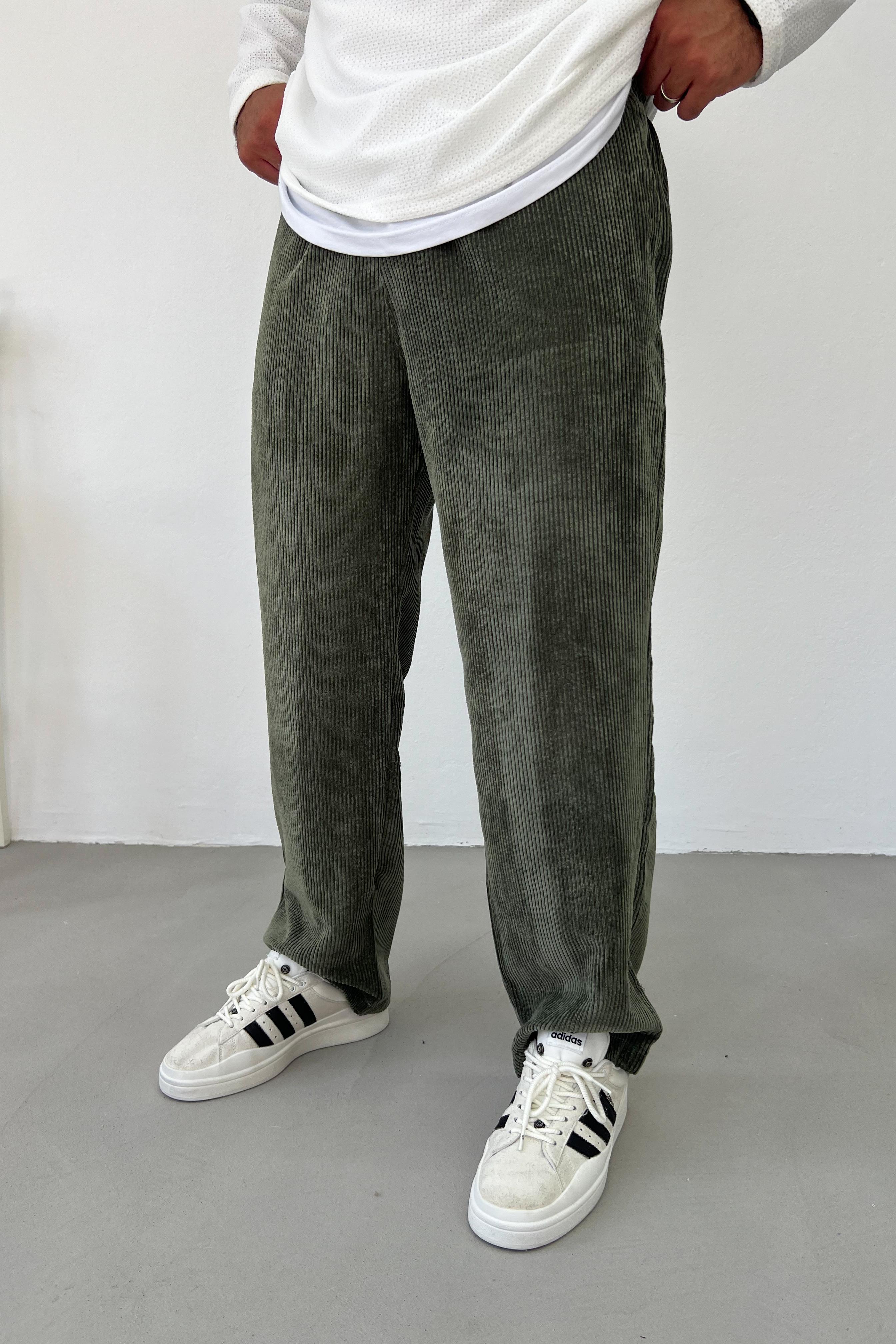 Kadife Baggy Pantolon 0013