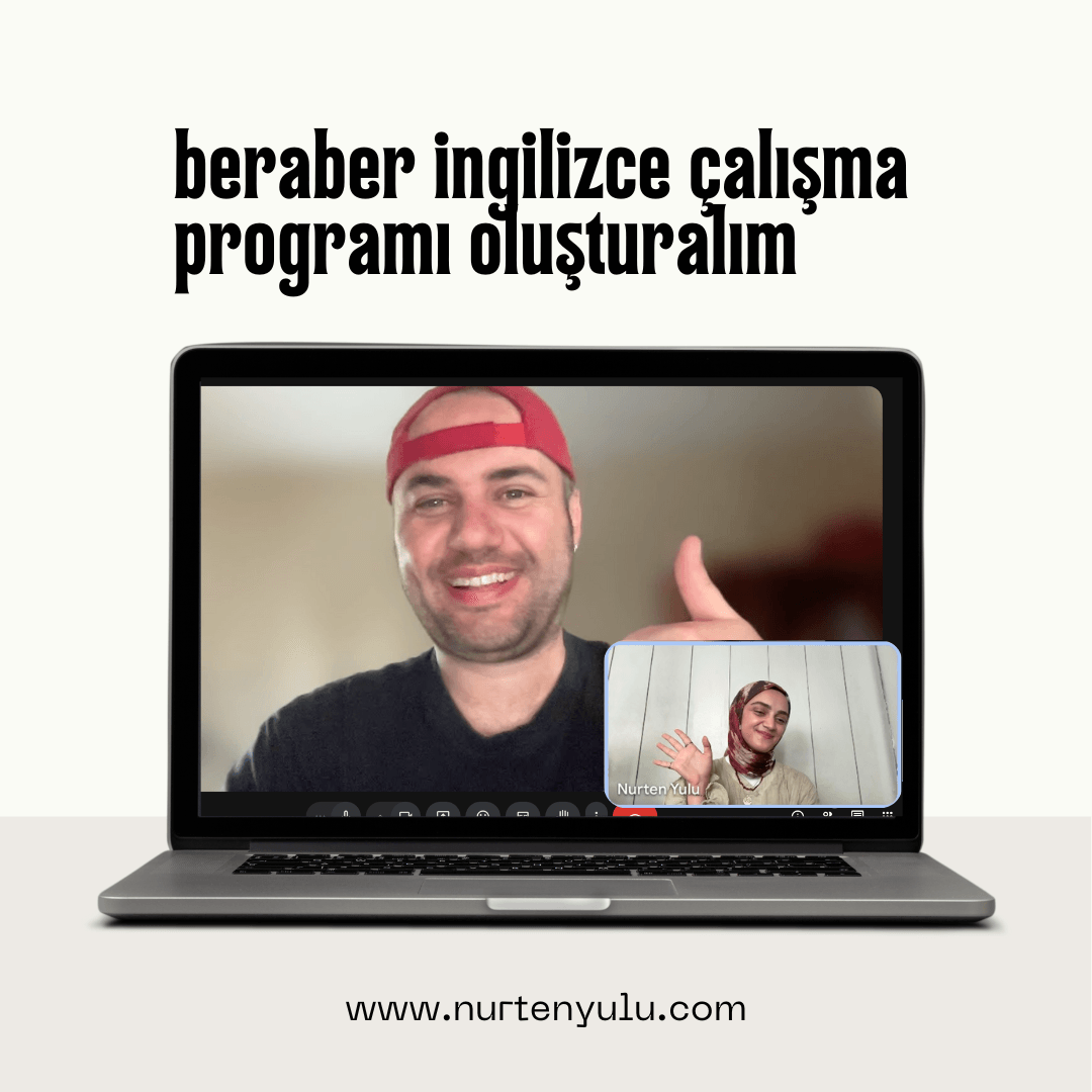 Aylık ingilizce ders programı hazırlayalım!
