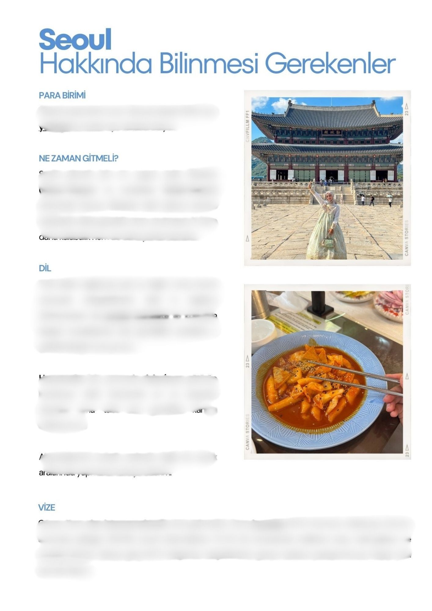 Seoul Seyahat Rehberi