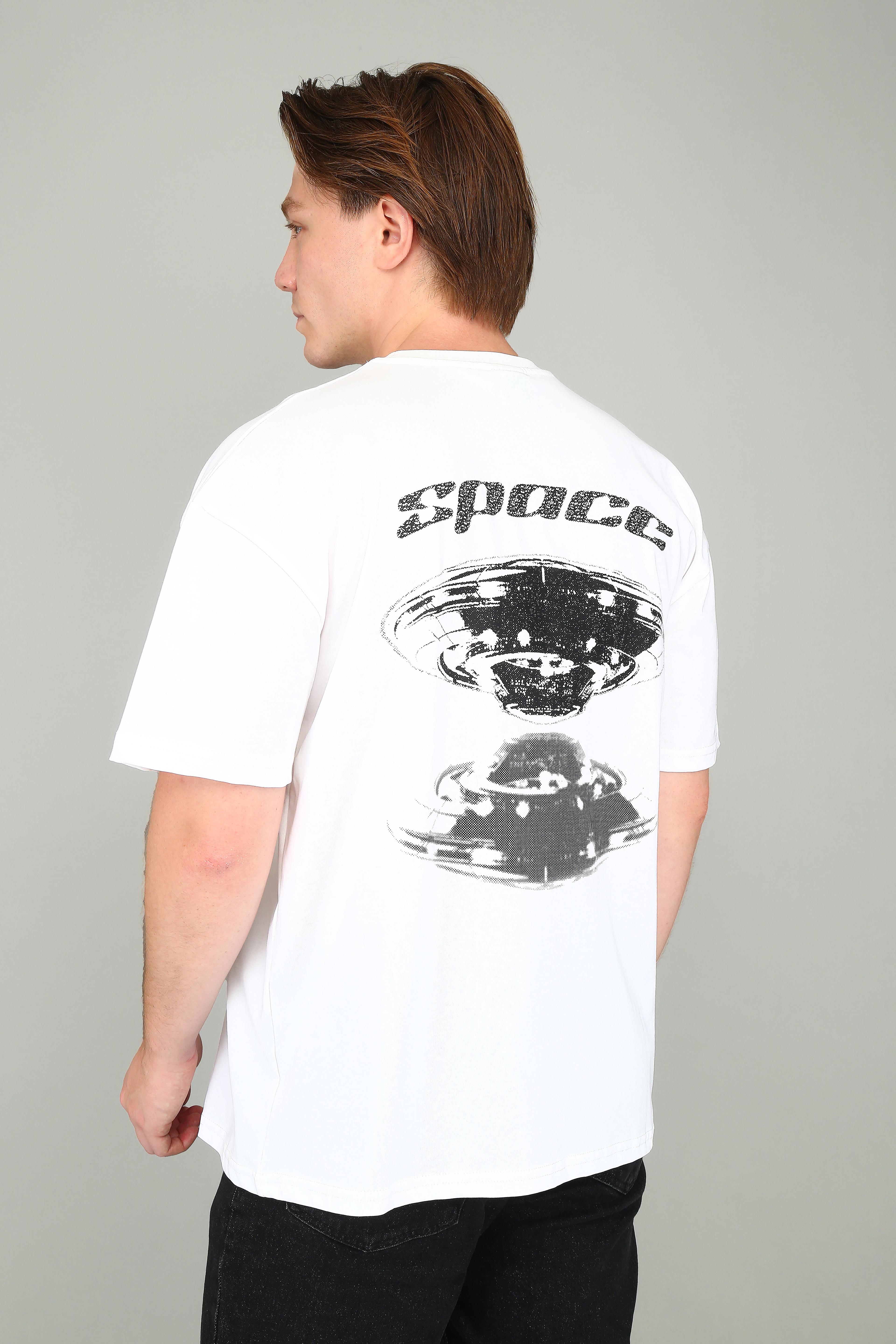 Space Reflection Oversize Tişört