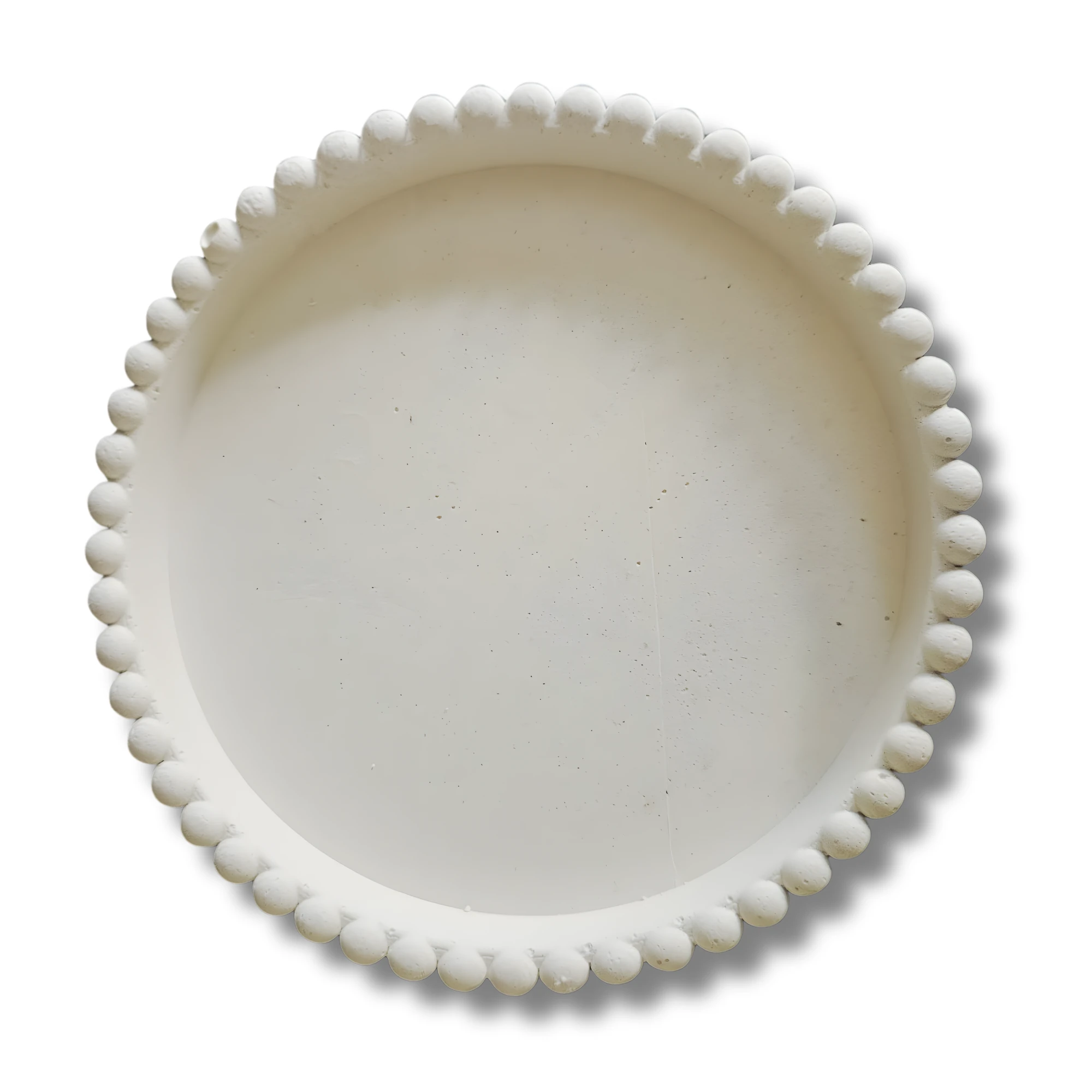 Utaylife El Yapımı Boncuklu Jesmonit Tepsi, İskandinav Ev Dekorasyonu