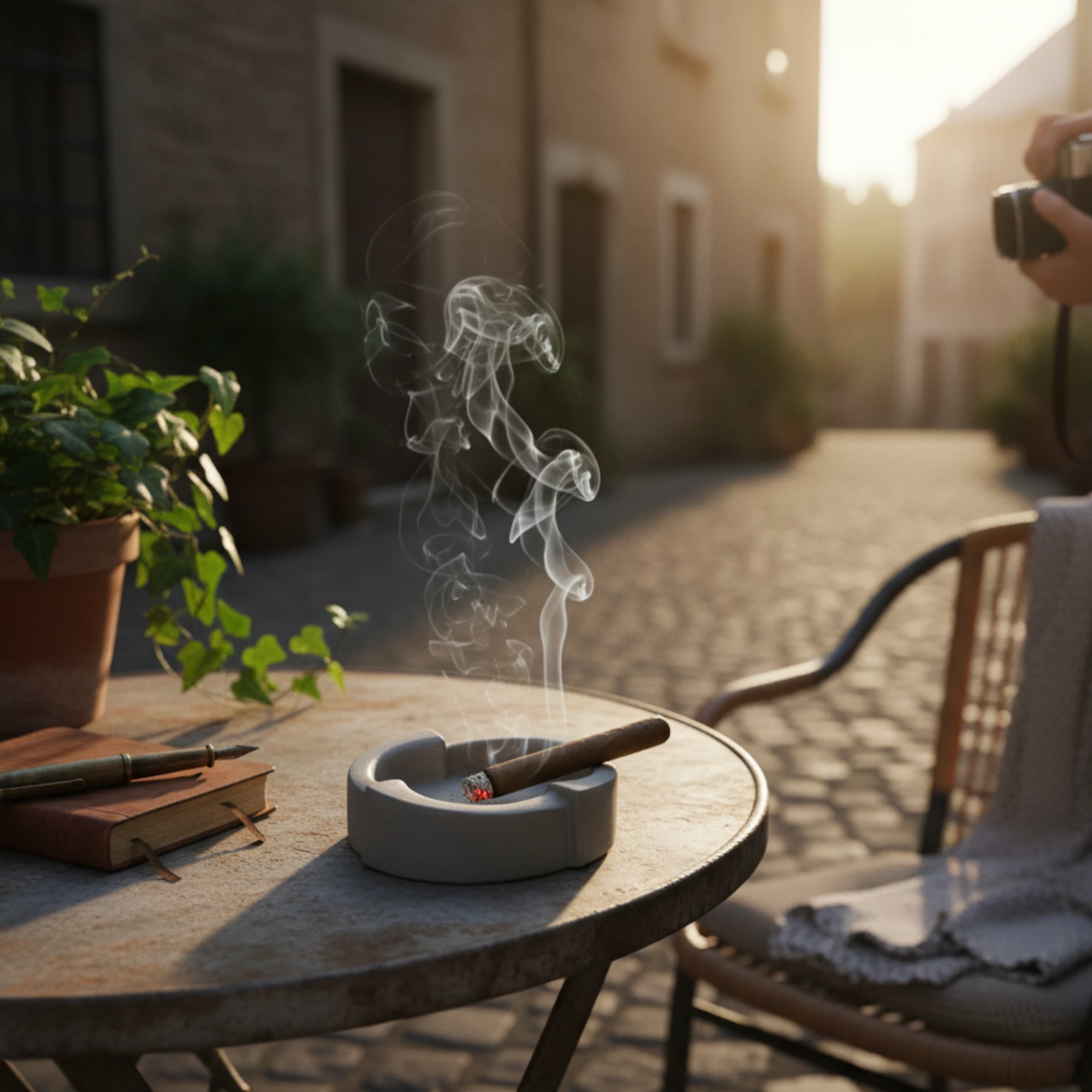 Utaylife El Yapımı Beton Küllük, Modern Mücevher Kabı, Endüstriyel Dekor