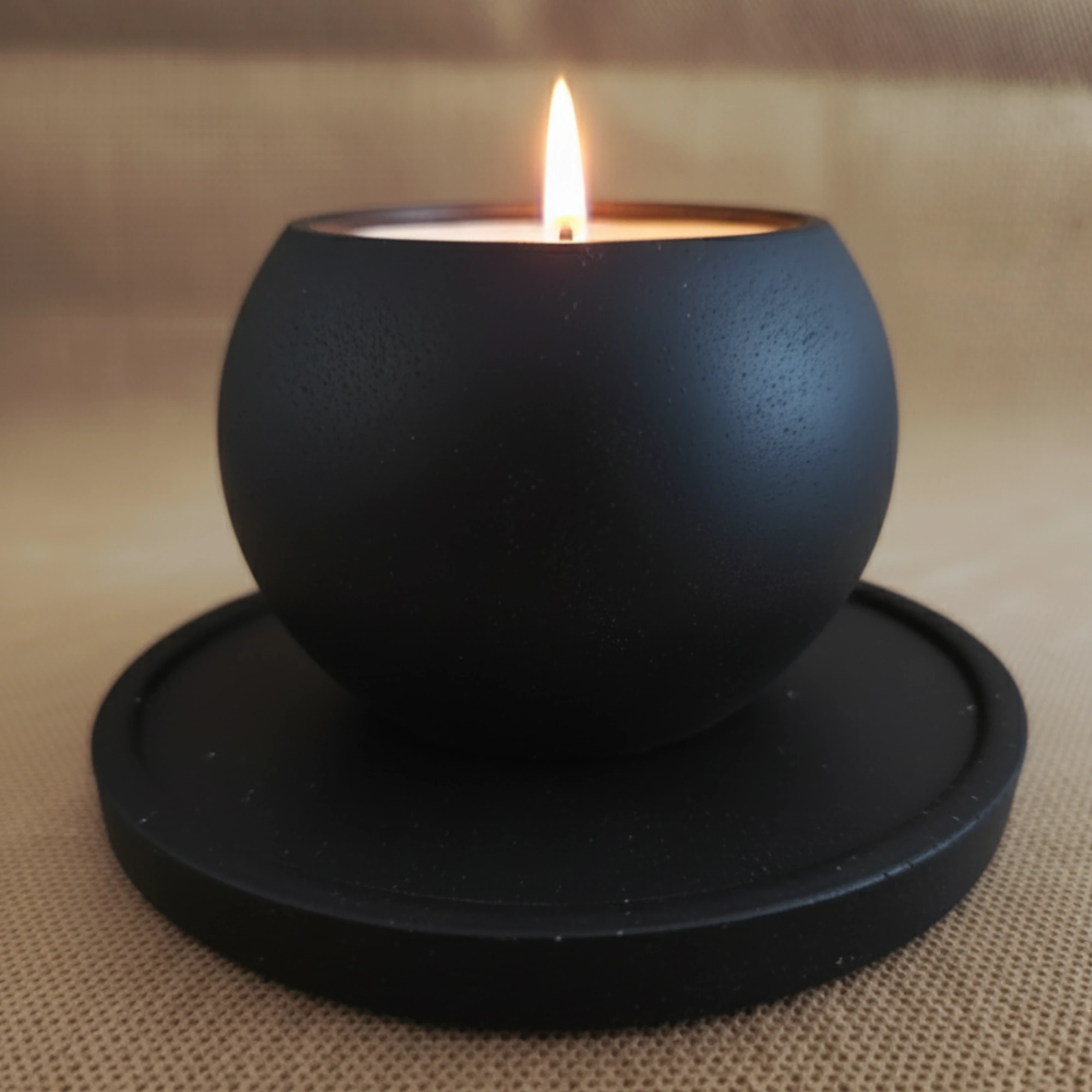 Utaylife El Yapımı Dekoratif Mumluk ve Altlık Seti, Şık ve Zarif Tasarım