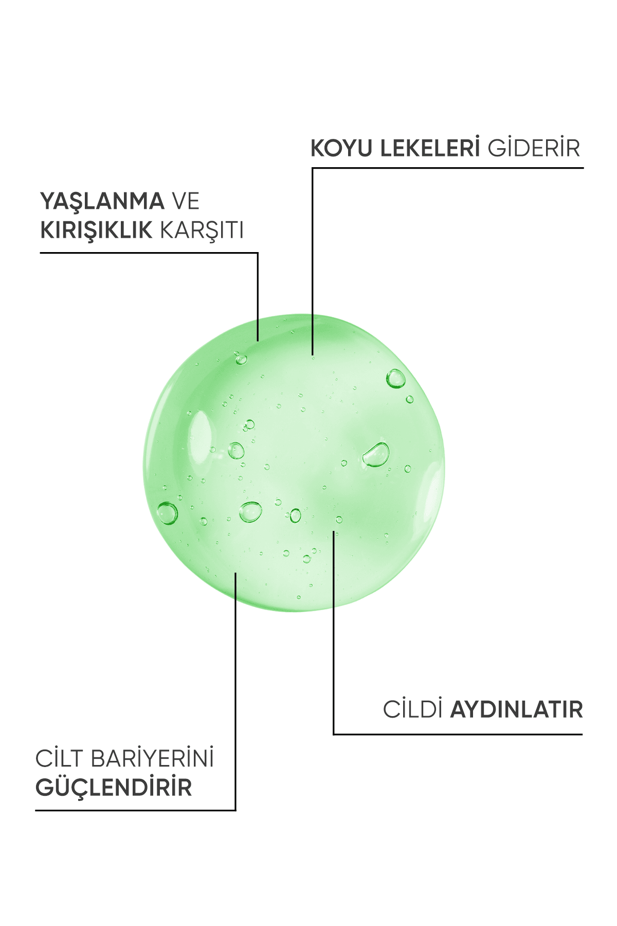 Yaşlanma ve Kırışıklık Karşıtı, Onarıcı, Aloe Vera Özlü Retinol Serum 30 ml