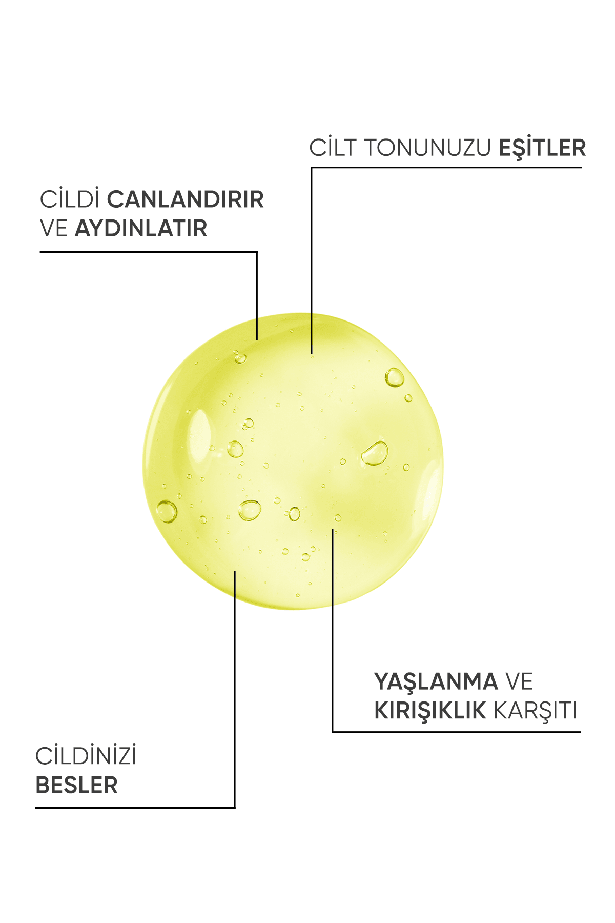 Aydınlatıcı, Ton Eşitleyici, Leke Karşıtı, Glutatyonlu Vitamin C Serum 30 ml