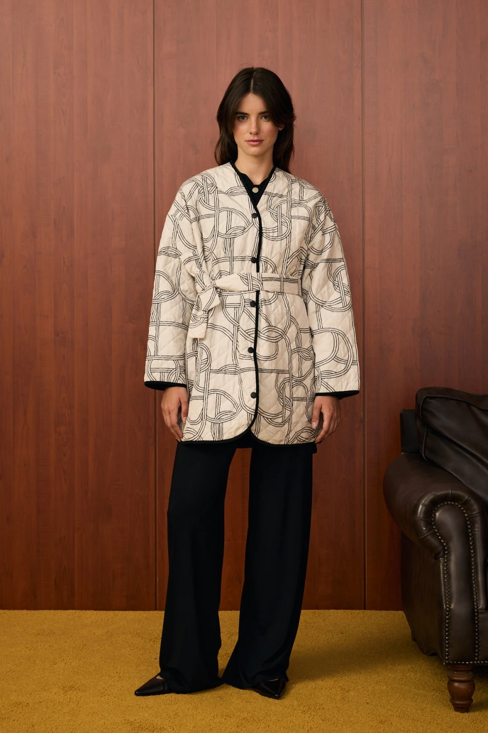 MRW1584-ROSA HAFİF MONT - EKRU image