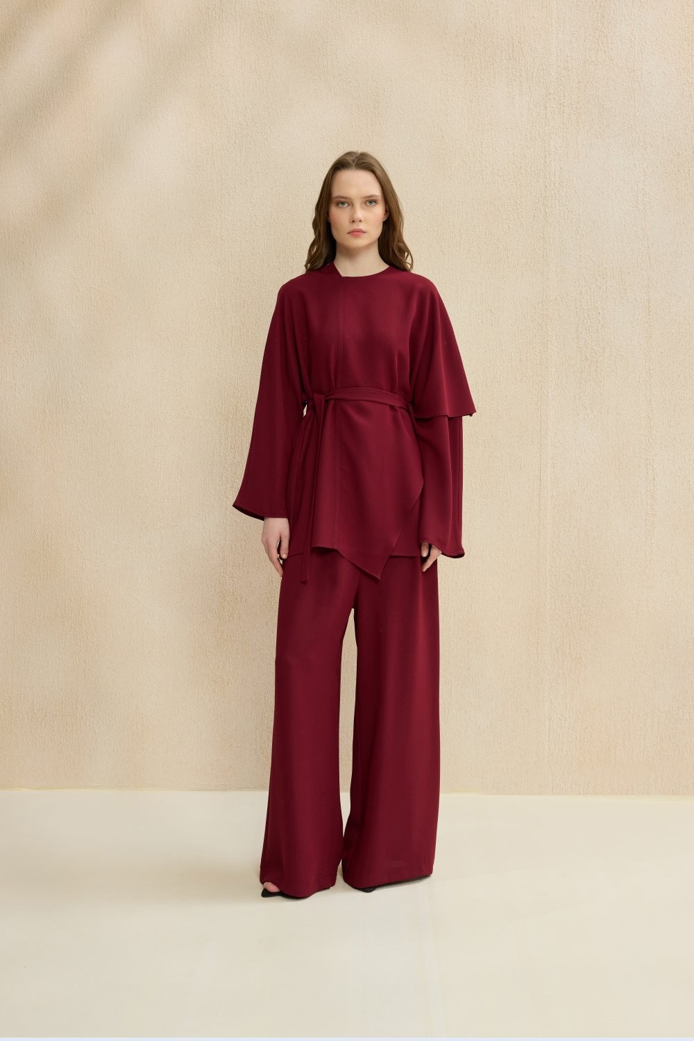 MRW1407-LUXURY TAKIM - BORDO image