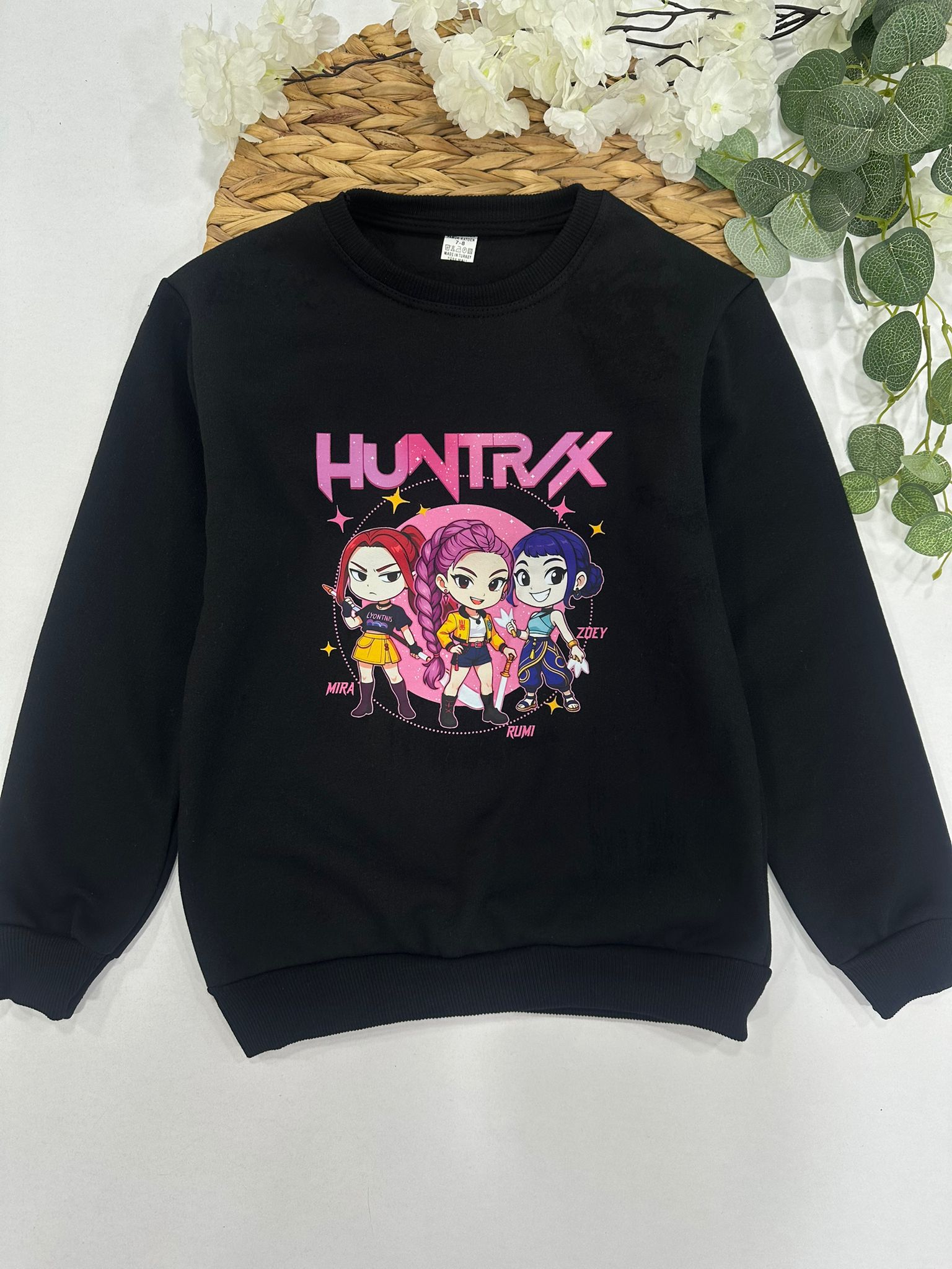 K-POP DEMON HUNTERS BASKILI EŞOFMAN TAKIMI