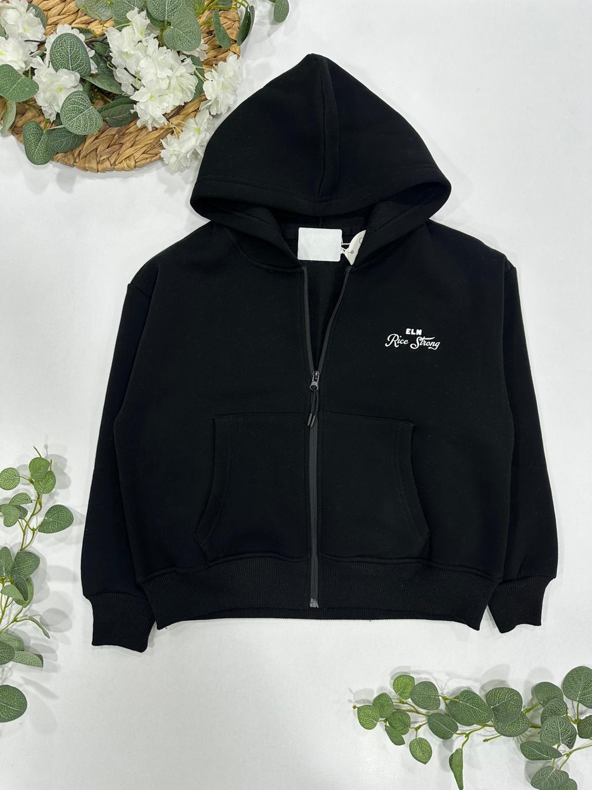 UNISEX FERMUARLI KAPÜŞONLU EŞOFMAN TAKIMI