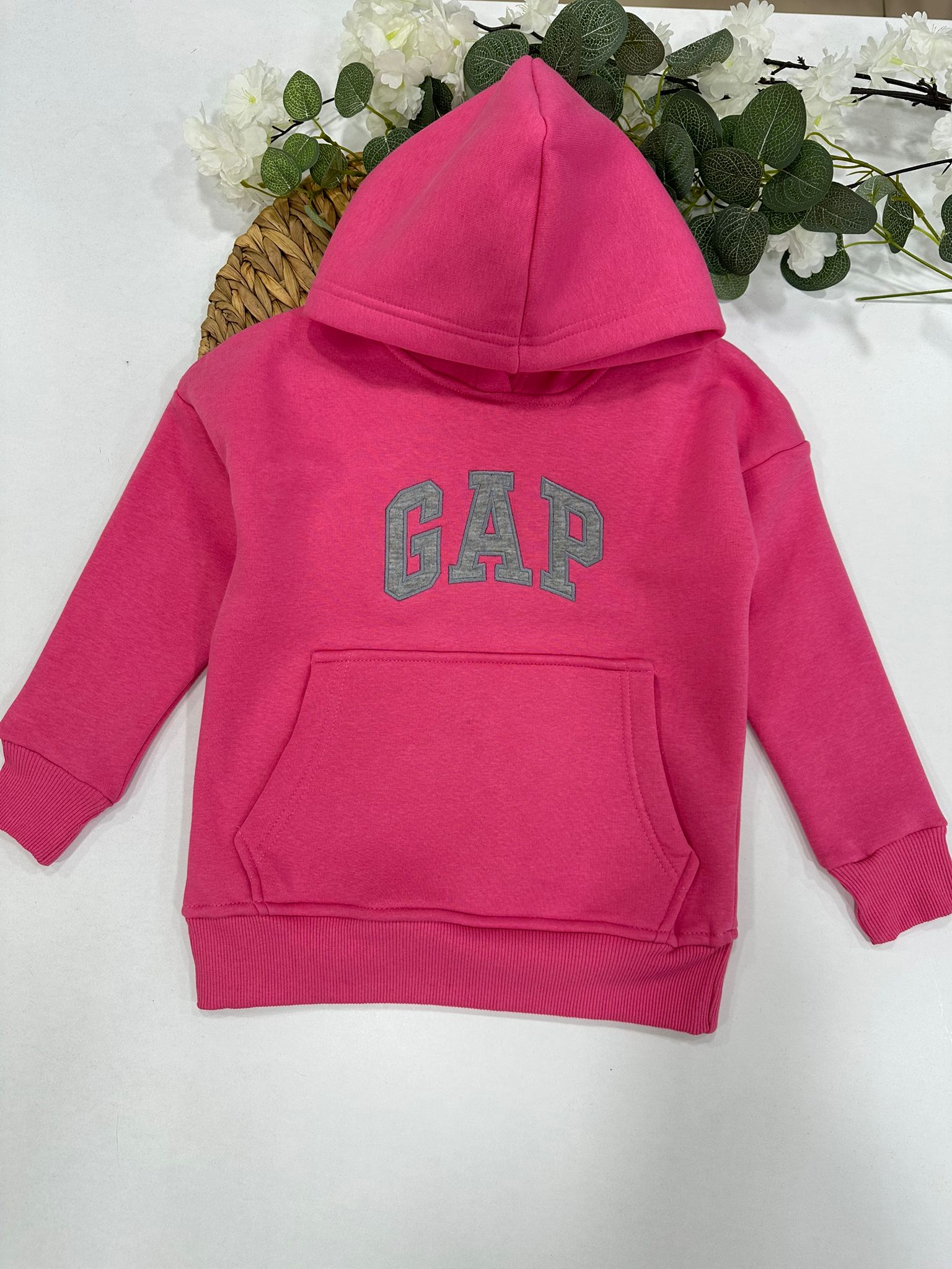 KIZ ÇOCUK KAPŞONLU EŞOFMAN TAKIMI