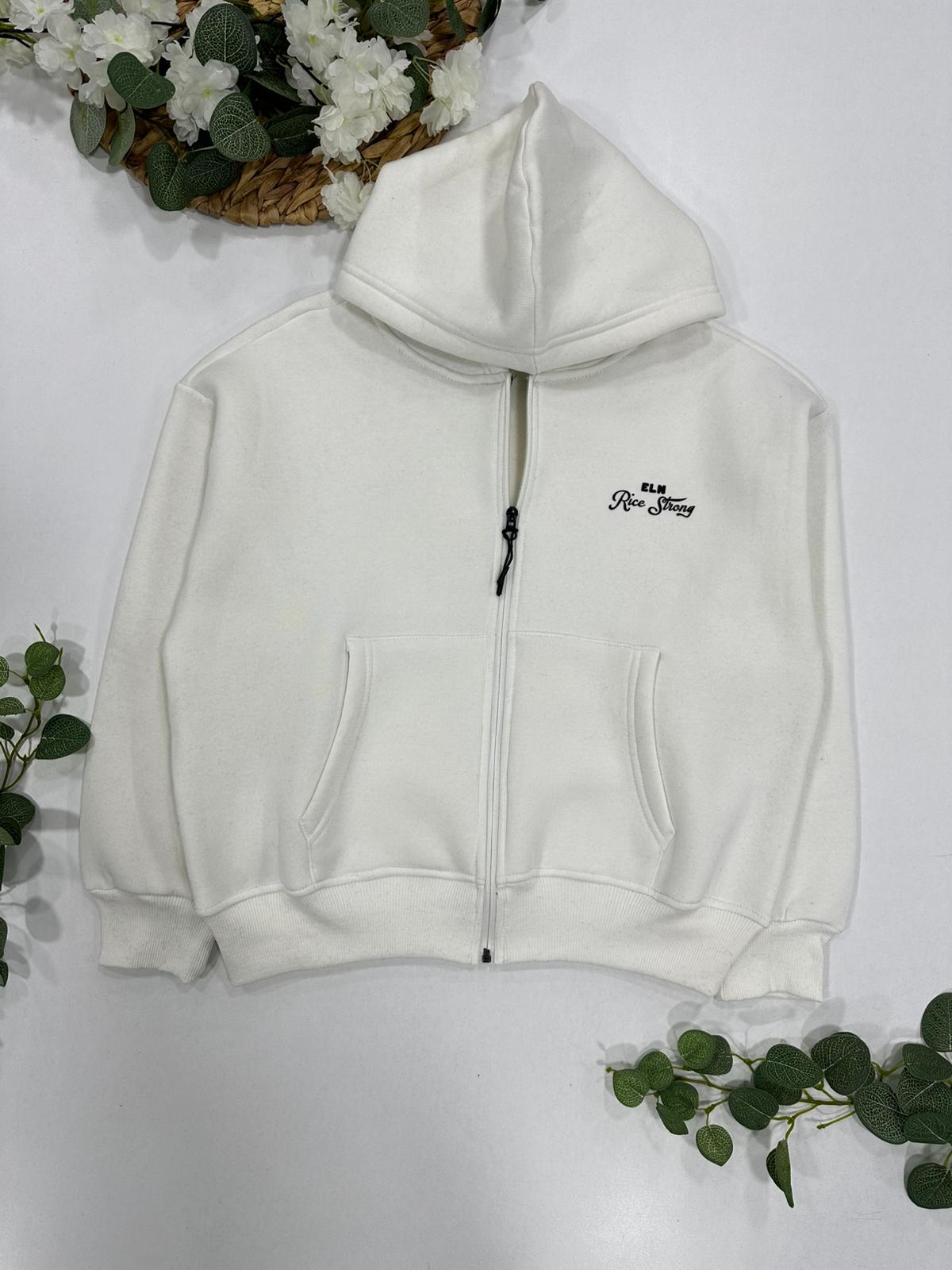 UNISEX FERMUARLI KAPÜŞONLU EŞOFMAN TAKIMI